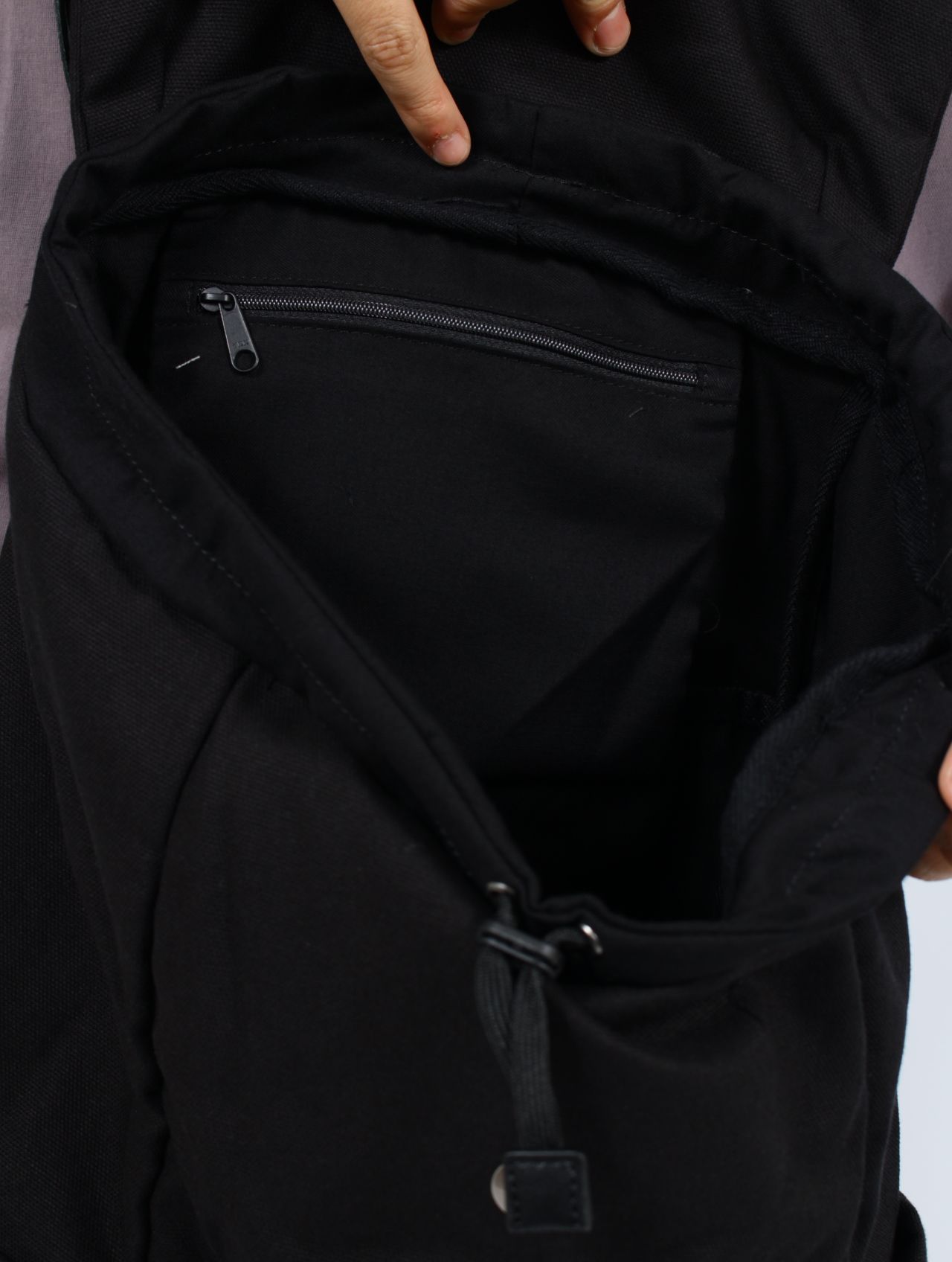 【25SS】フラップ バックパック / FLAP BACKPACK / ブラック