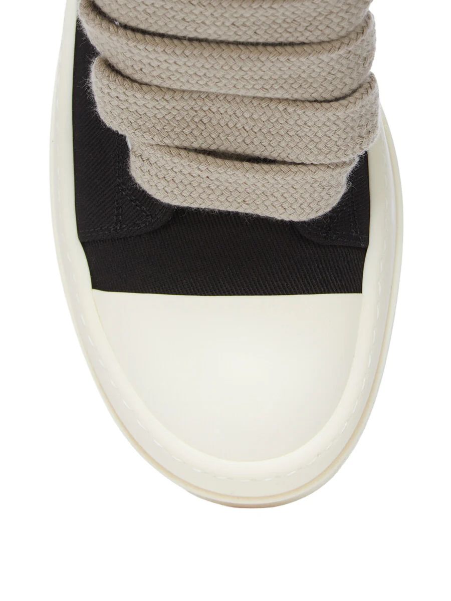 【26SS】メガバンパー ジャンボレース スニークス ハイカット スニーカー / MEGA BUMPER JUMBOLACE SNEAKS / ブラック × ホワイト