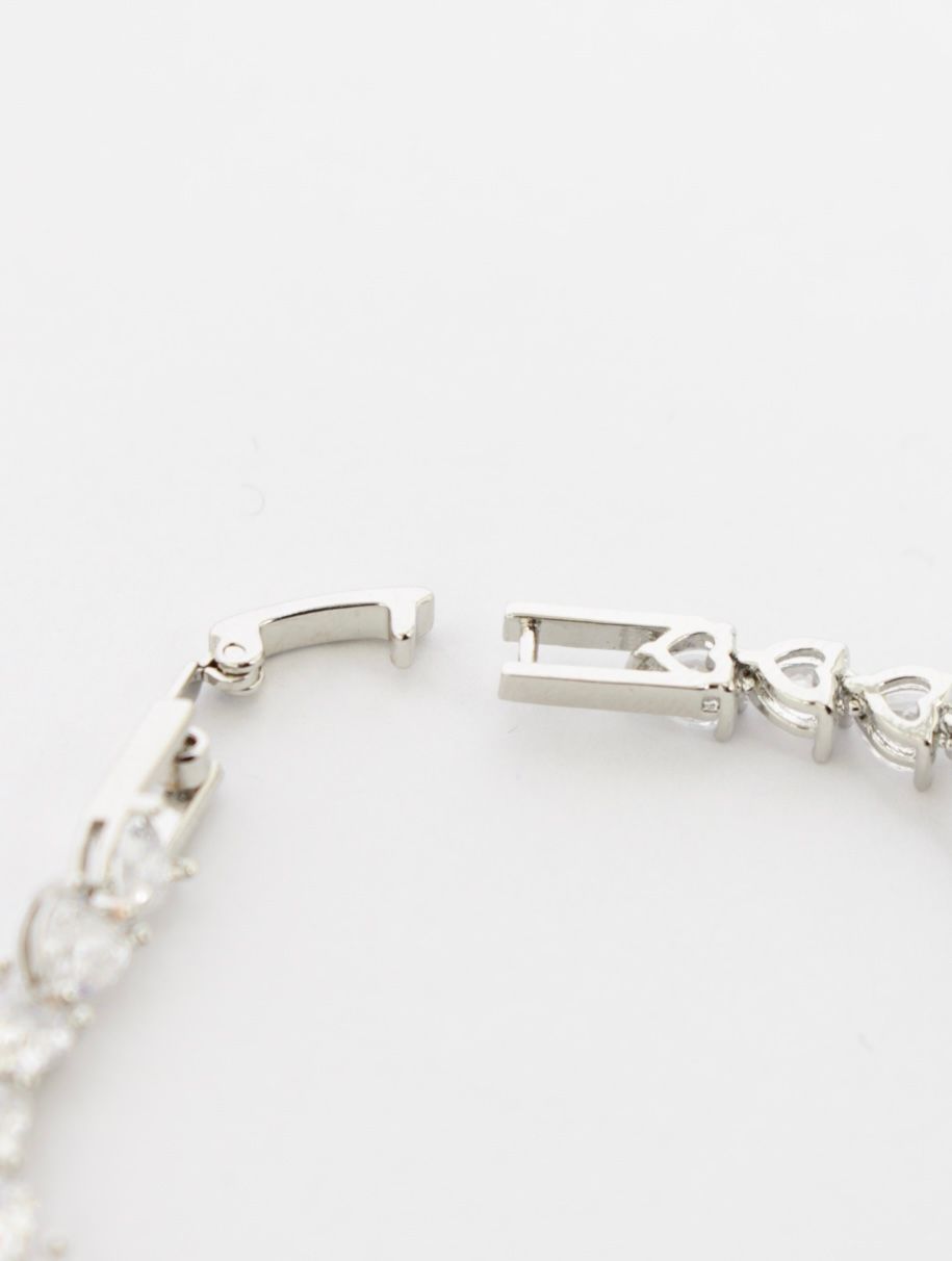 【26SS】マイクロ ハート ジュエル ブレスレット / MICRO HEART JEWEL BRACELET / シルバー