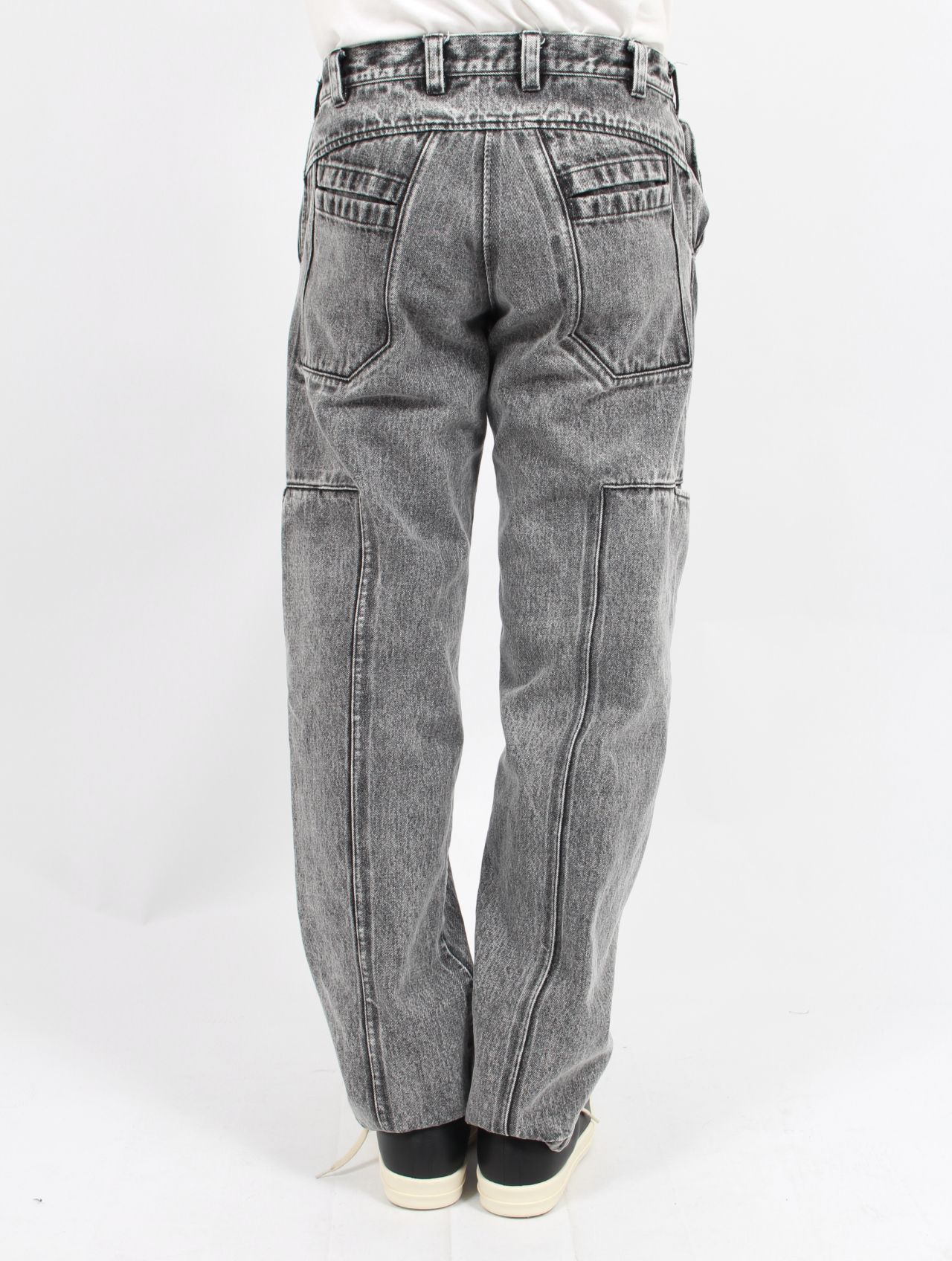 【25SS】10ポケット パネル ウォッシュ デニム / 10 POCKET PANEL DENIM TRS WASH / ブラック