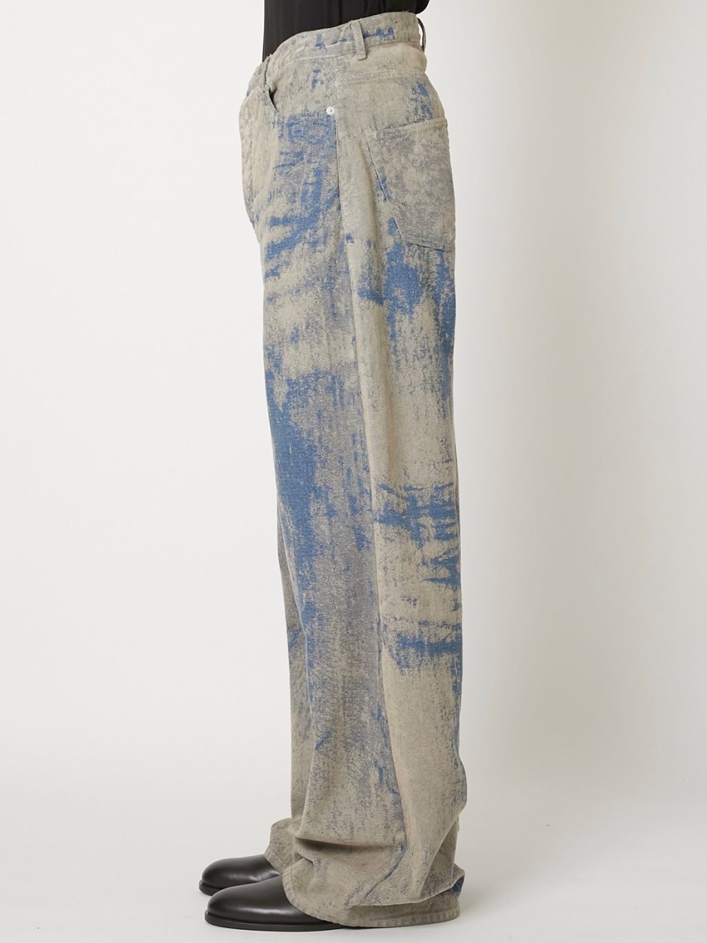 【26AW】ワイド デニム / WIDE DENIM / INDIGO BLEACH(インディゴブリーチ)