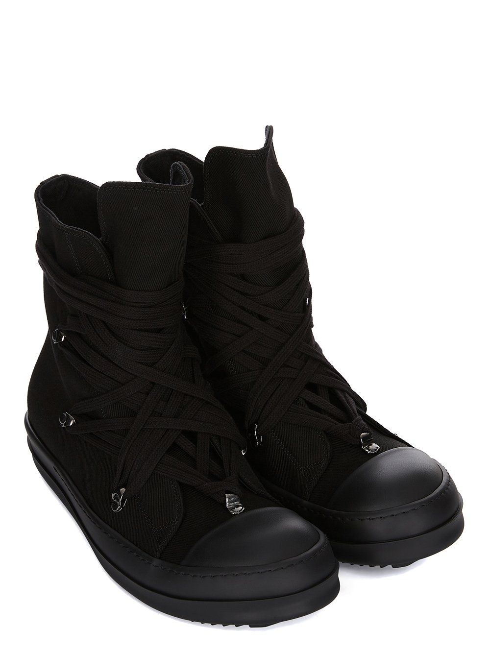 【25AW】 メガレース スニーカー / MEGALACE SNEAKS / オールブラック
