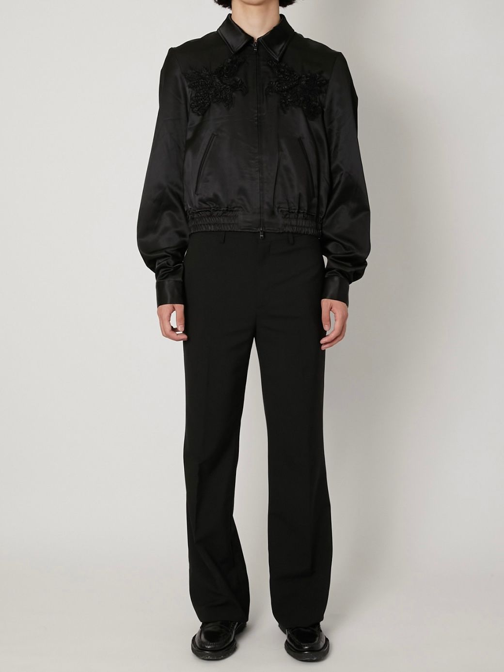 Brook 2024aw zip blouson ジップブルゾン TAAKK - 【26SS】ジップ ブルゾン / ZIP BLOUSON / ブラック | STORY
