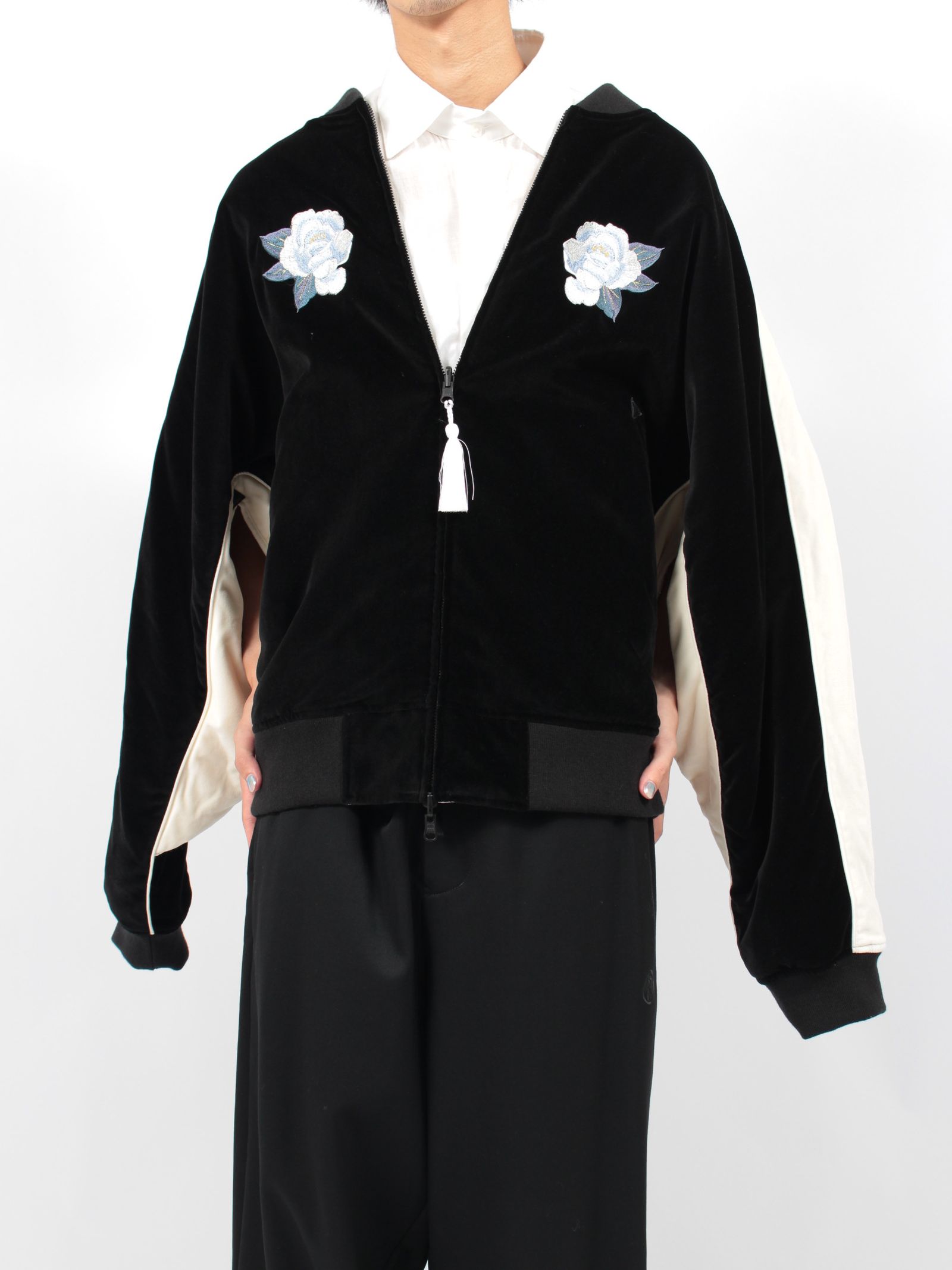【24AW】アーム ガセット スーベニア ジャケット / ARM GUSSET SOUVENIR JACKET / ブラック