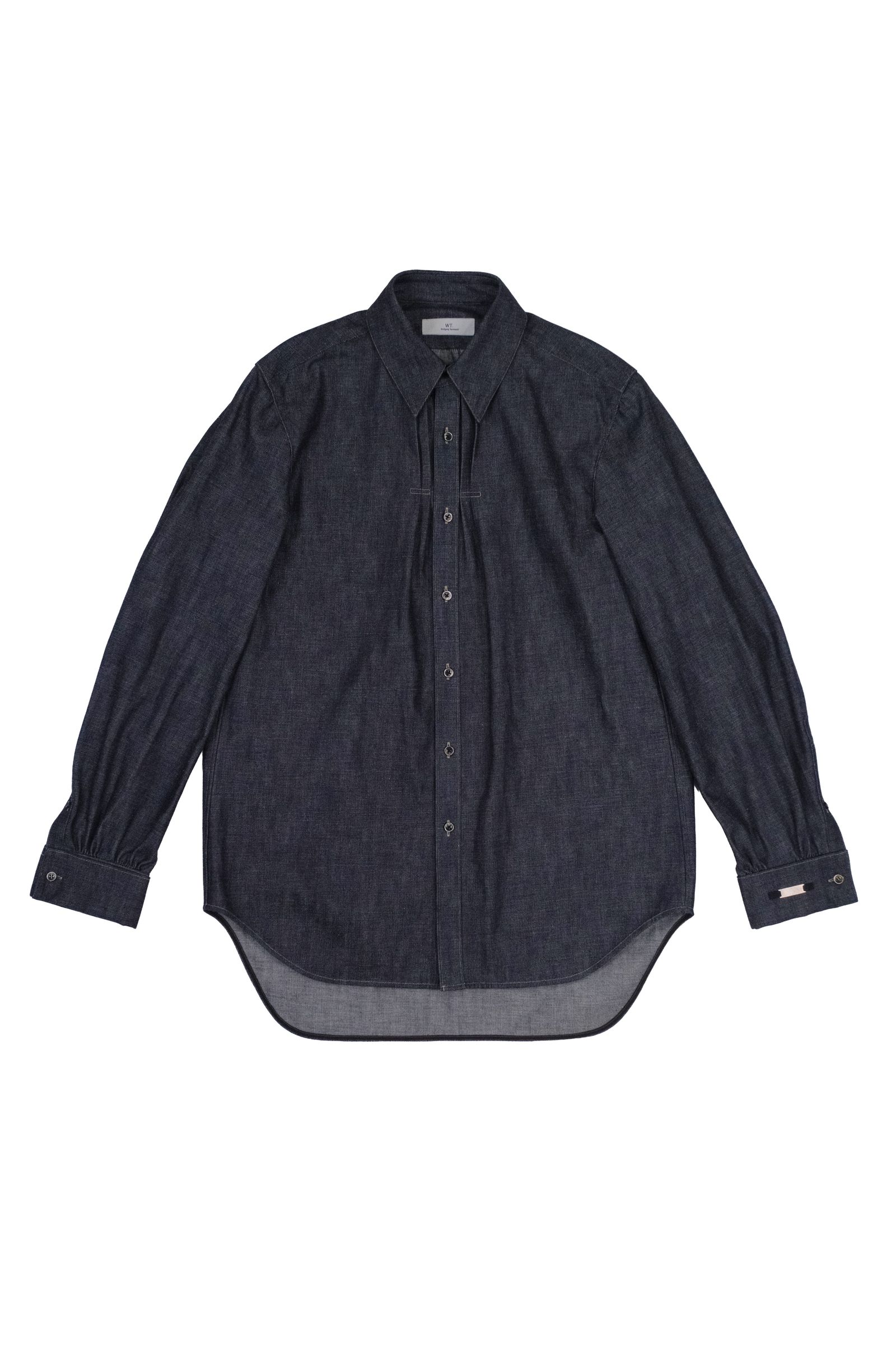 【27SS】 リジッド デニム ピットマン ドレス シャツ / RIGID DENIM PITMAN DRESS SHIRT / RIGID INDIGO ( リジット インディゴ )