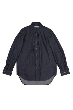 【27SS】 リジッド デニム ピットマン ドレス シャツ / RIGID DENIM PITMAN DRESS SHIRT / RIGID INDIGO ( リジット インディゴ )