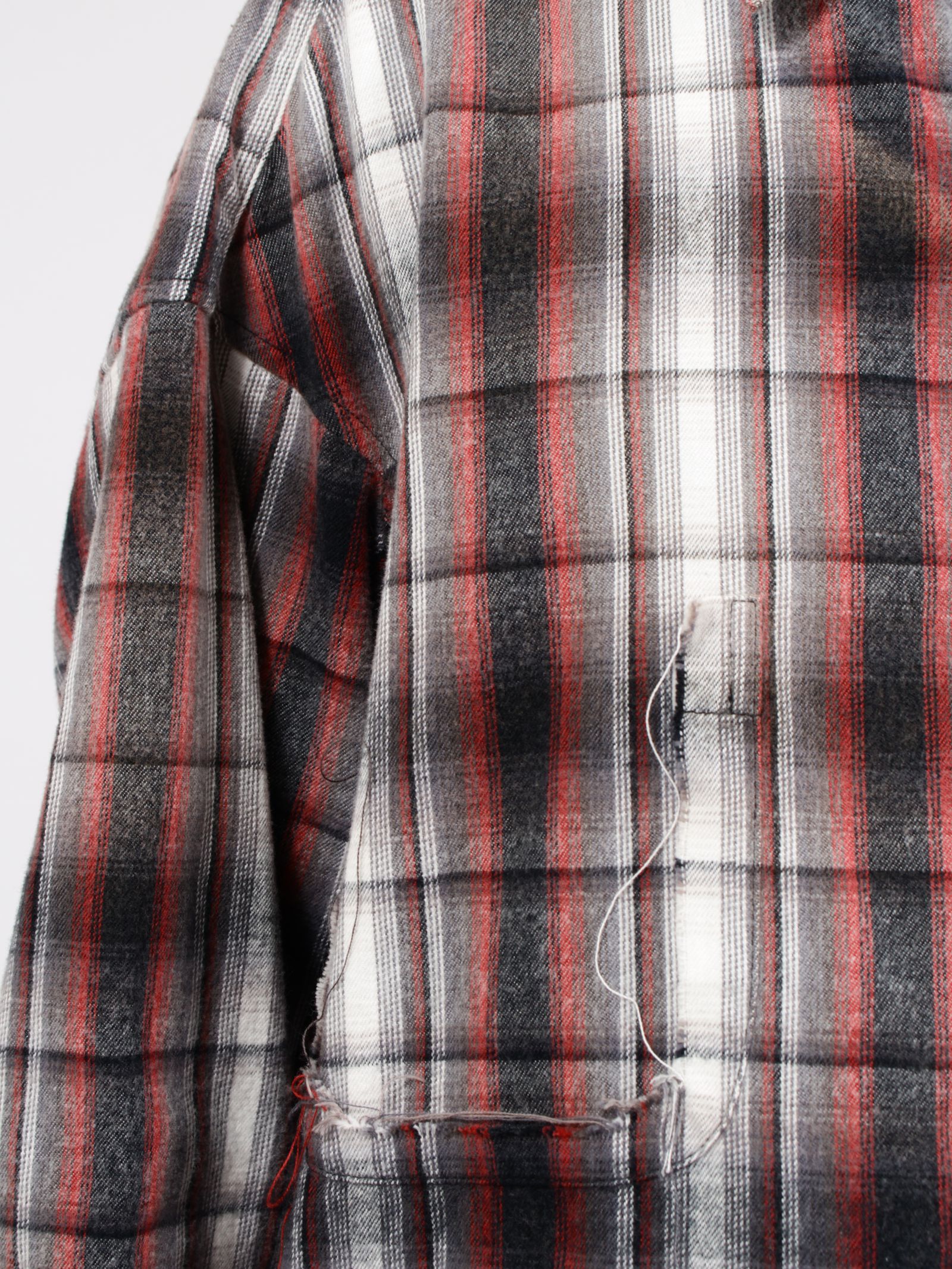 【26SS】ヴィンテージ ライク チェック シャツ / VINTAGE LIKE CHK SH / ブラック