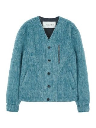 【21AW】BERATUS SHAGGY WOOL JACKET / スカイブルー