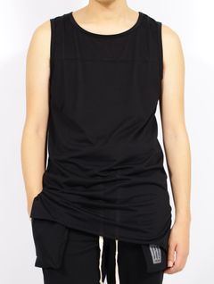 【25SS】シアー タンクトップ / SHEER / TK / ブラック