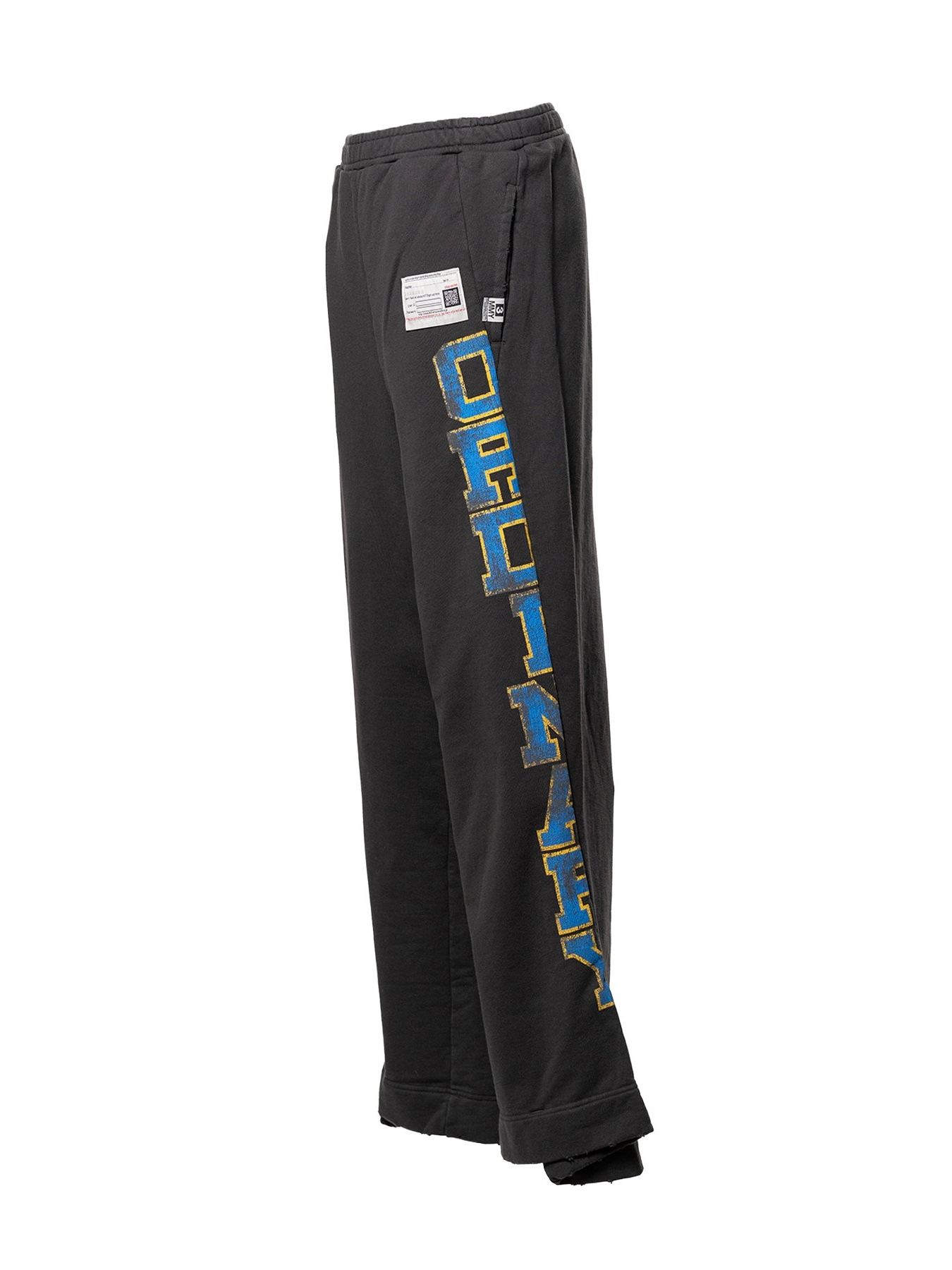 【26SS】カレッジ プリント スウェット パンツ / College Print Sweat Pants / ブラック