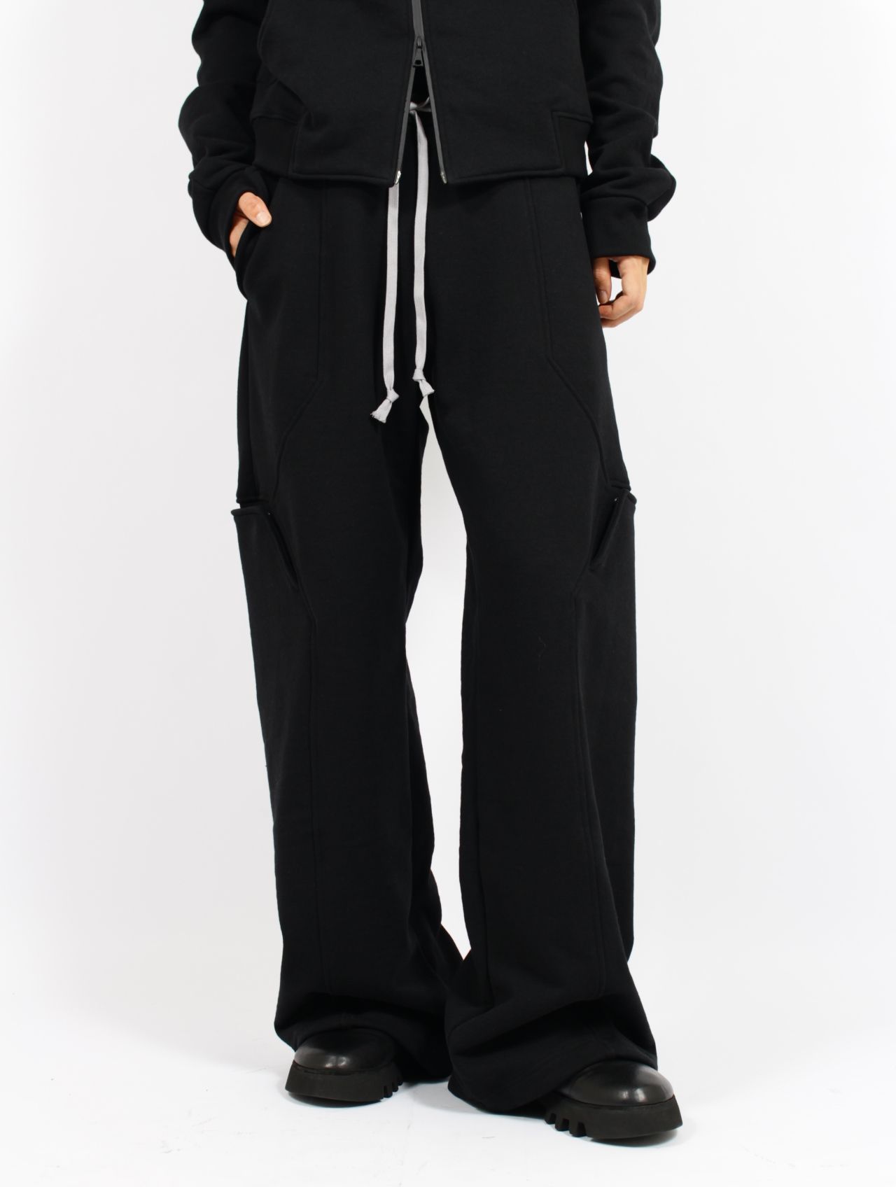 【STORY 別注】6ポケット パネル スウェット パンツ / × STORY 6 POCKET PANEL SWP / ブラック