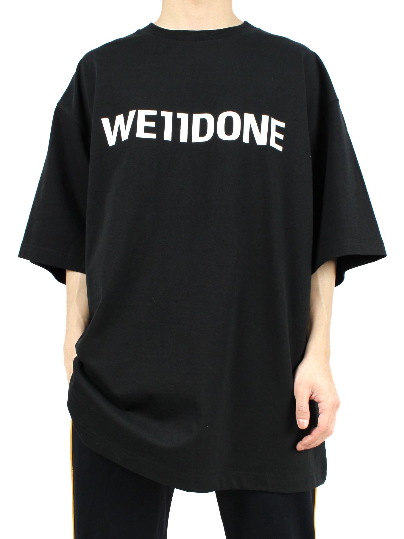 WE11DONE - 【23SS】ベーシックロゴ オーバー Tシャツ / BASIC LOGO