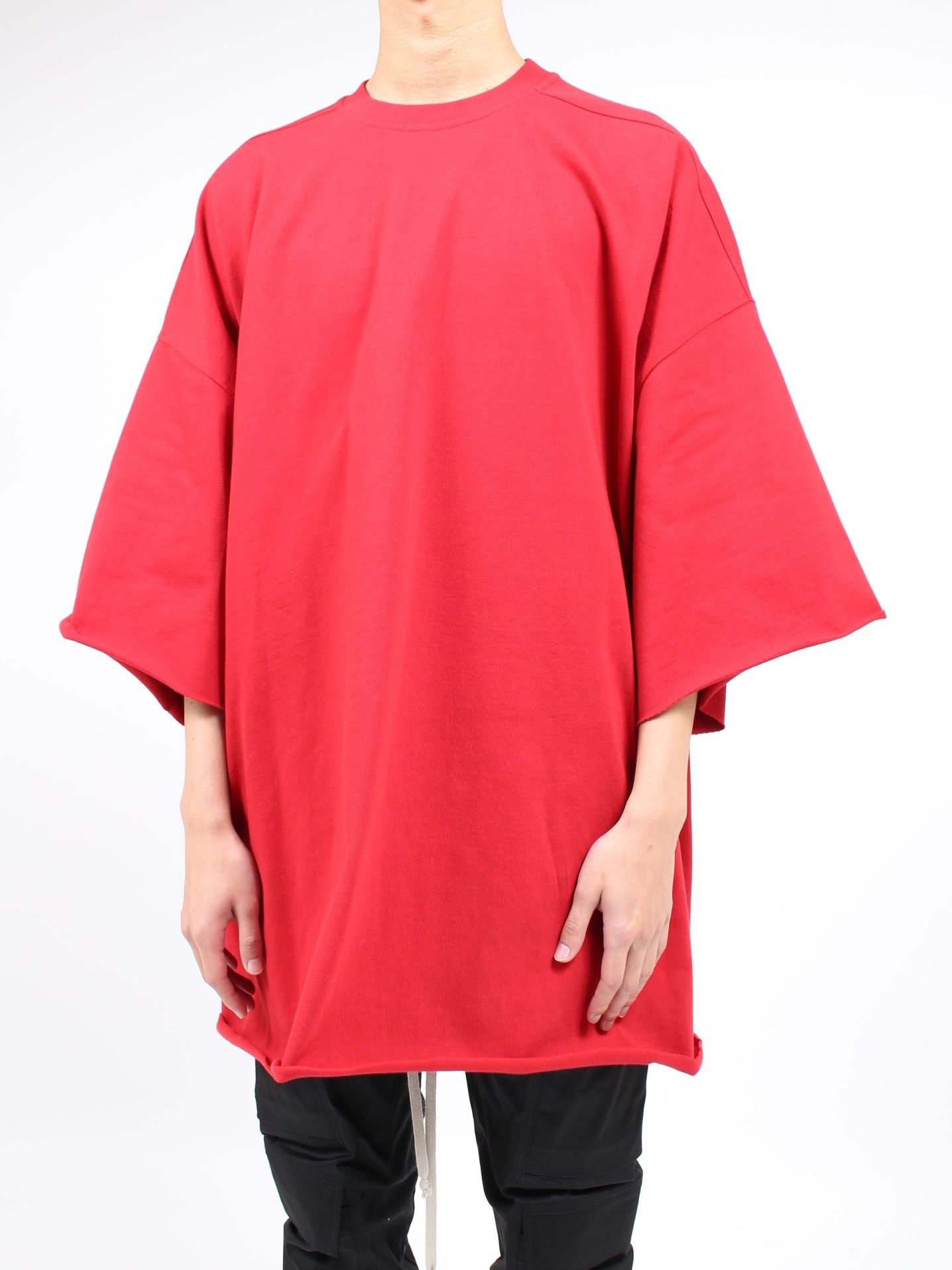 RICK OWENS - 【24SS】半袖 トミー スーパービッグ Tシャツ / TOMMY T