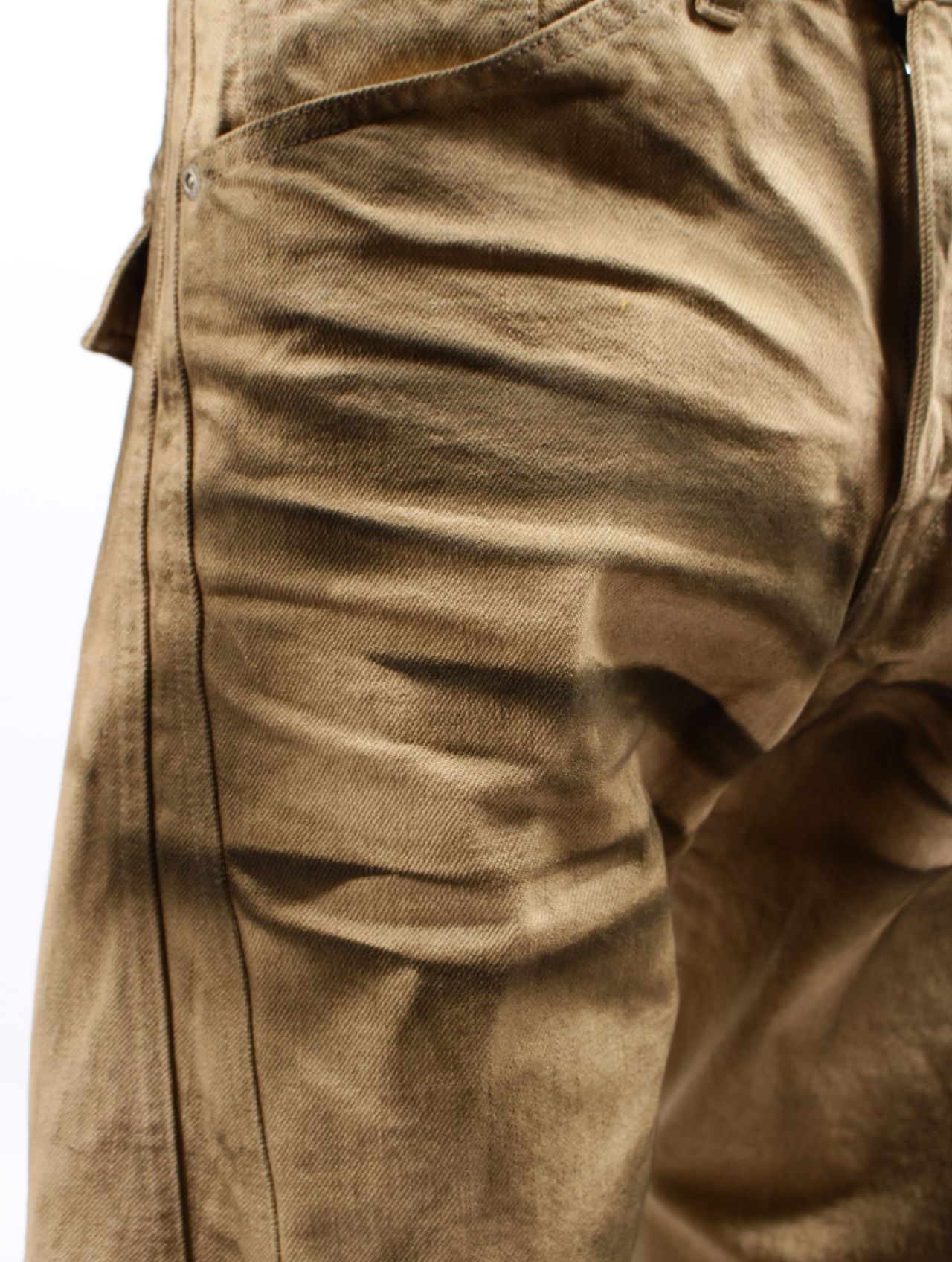 【25SS】3D ツイステッド ジーンズ / 3D TWISTED JEANS 2.0 / CRAZY DIRTY WASHED TAN(ブラウン)