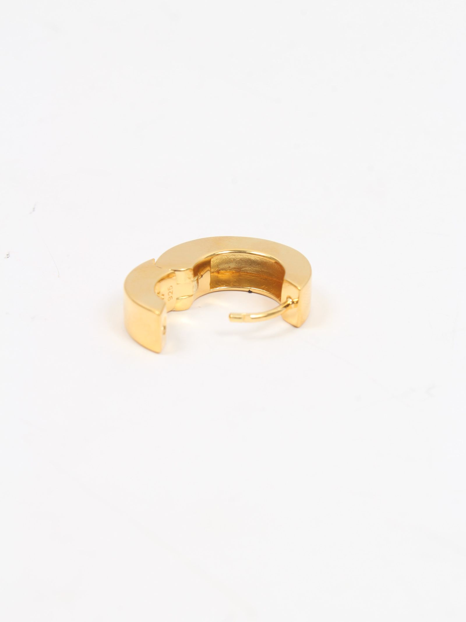 【両耳用】アーチフープ スモール ポリッシュド ピアス / ARCH HOOP SMALL GOLD POLISHED / ゴールド