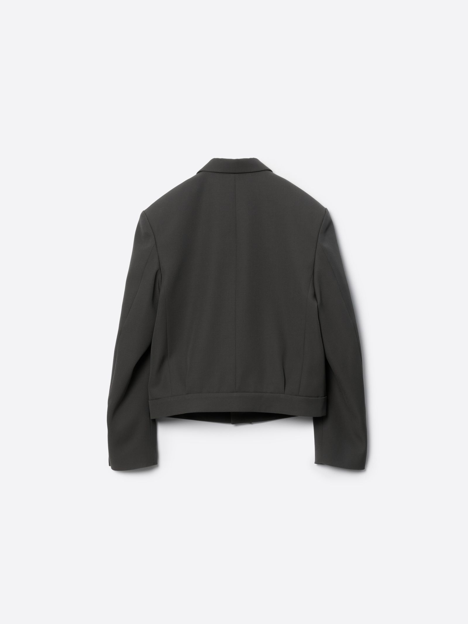 【26AW】ヘビー ウール スペンサー ジャケット / HEAVY WOOL SPENCER JACKET .16 / GUNMETAL(グレー)