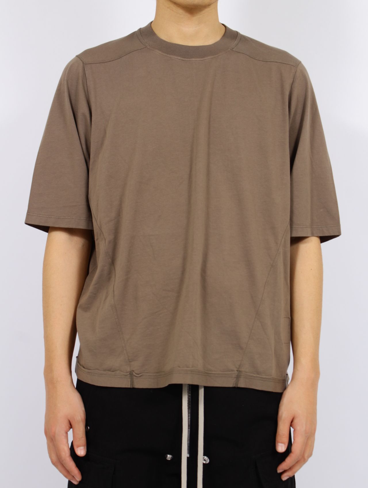 大人気! RICK OWENS コットン ウォーラス Tシャツ 半袖 シンプル RICK OWENS DRKSHDW - 【25SS】ウォールラス Tシャツ 半袖