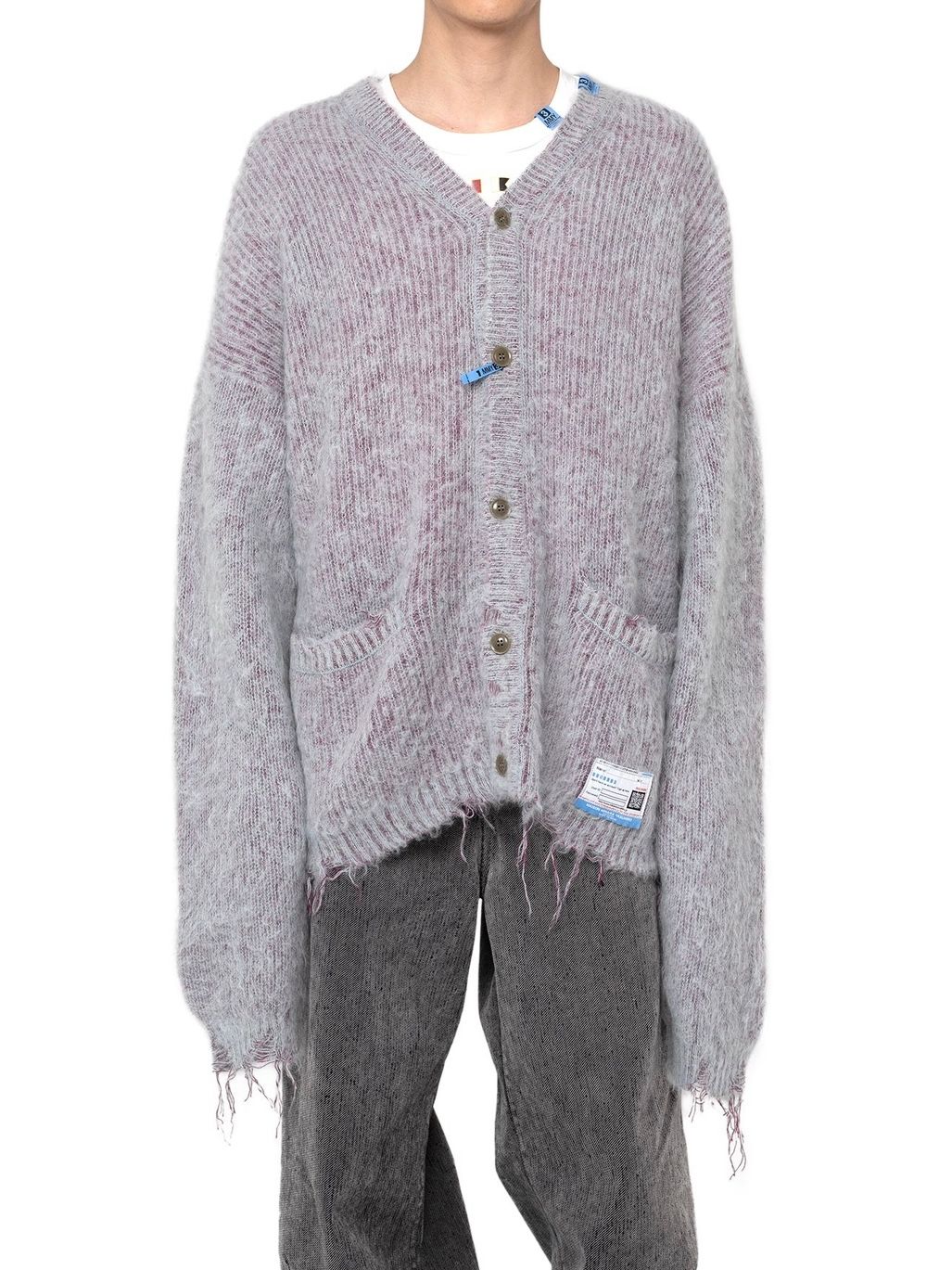 mohair knit cardigan / モヘアニットカーディガン-