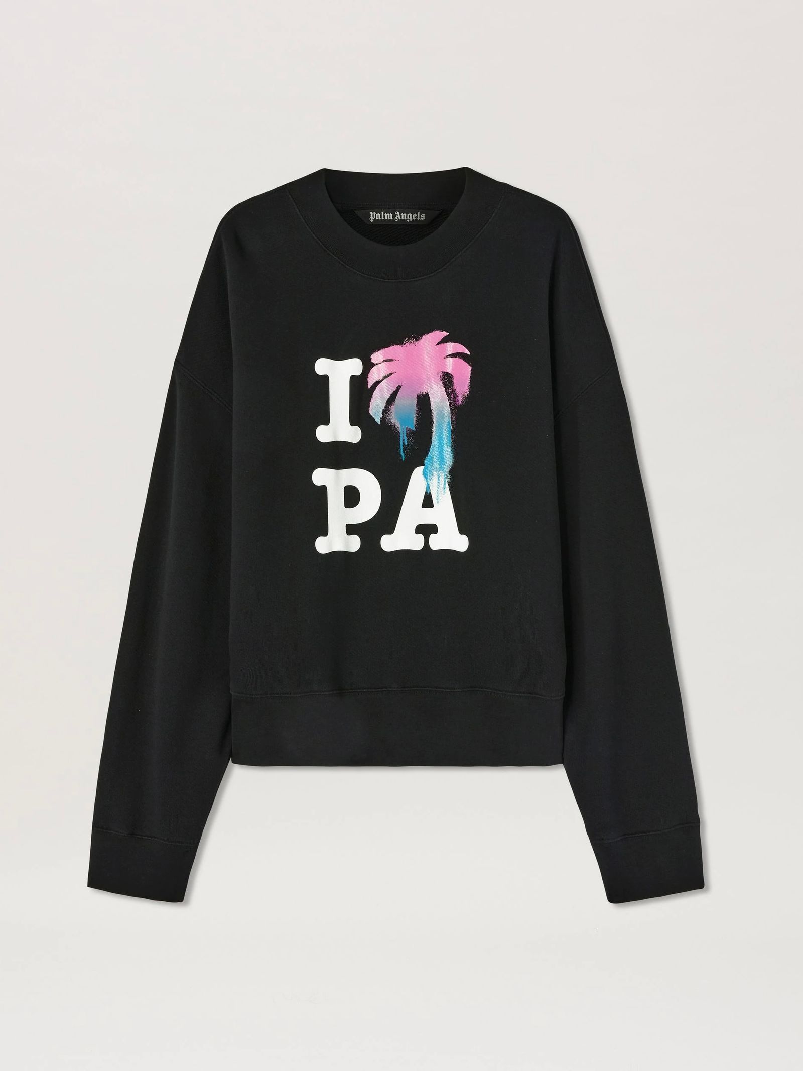 【美品】  Palm Angels / パームエンジェルス | 2021AW | pirate bear crewneck sweatshirt パイレーツベア クルーネックスウェットシャツ | M | ボルドー | メンズ