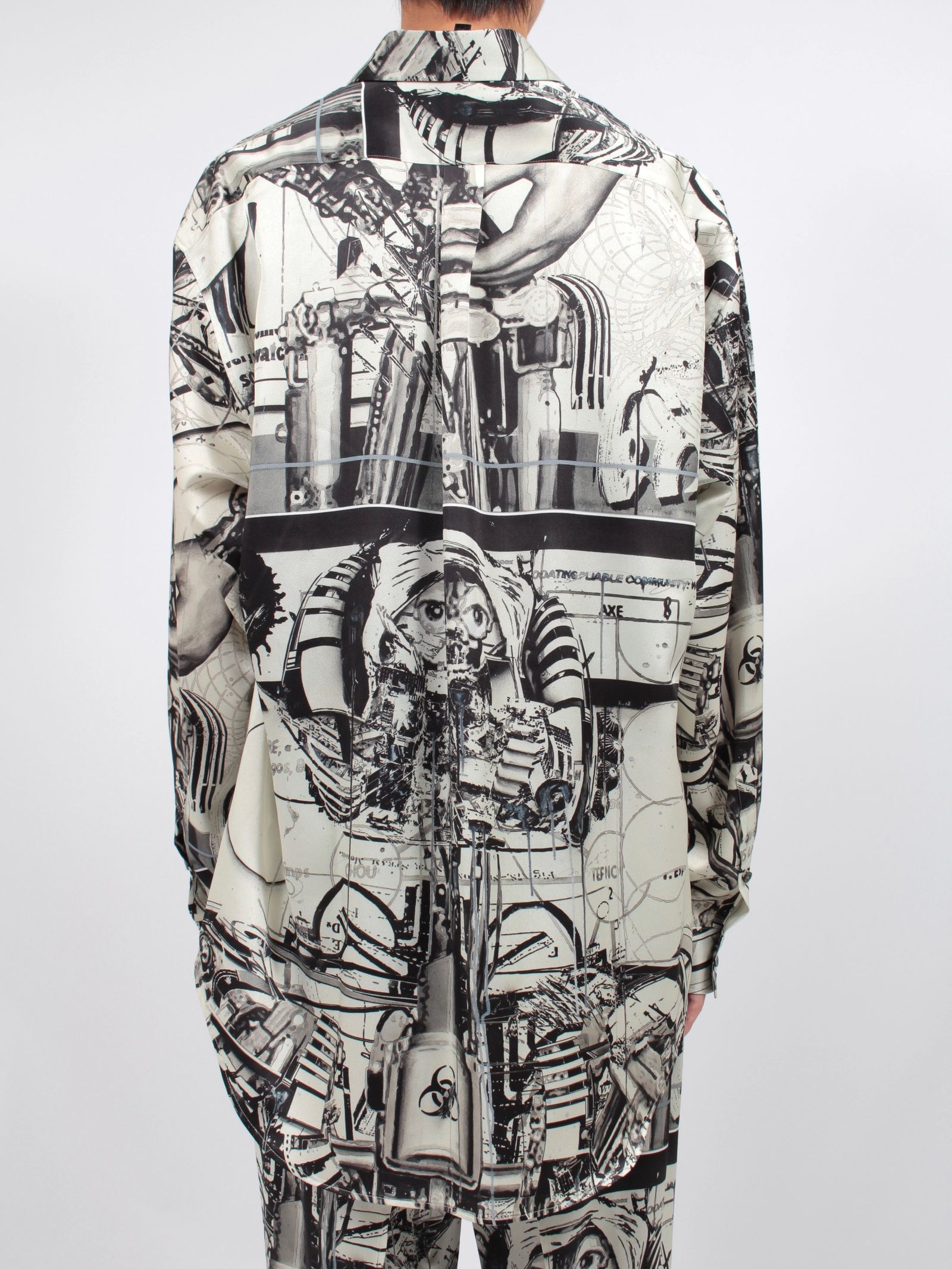 【24AW】 X HIROKI  TSUKUDA シャツ / I CAN SEE YOU SHIRT X HIROKI  TSUKUDA  / ベージュ