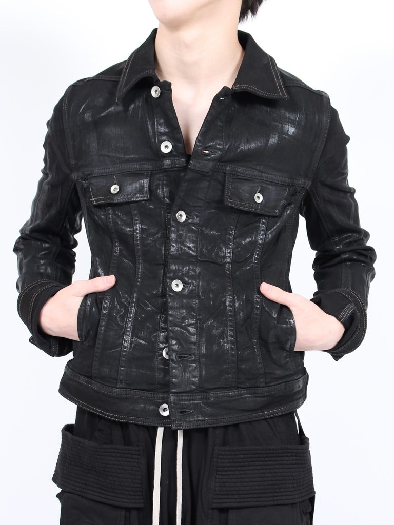 RICK OWENS DRKSHDW - 【24SS】トラッカー コーティング デニム  