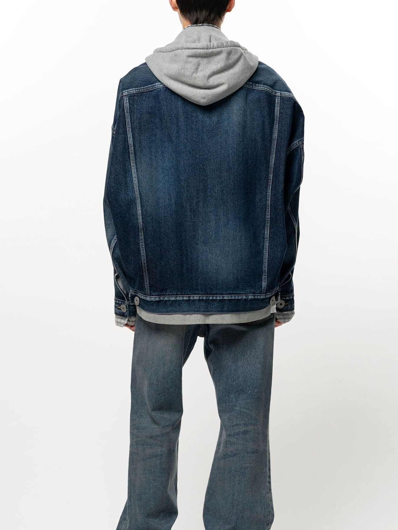 【26AW】 トリプル レイヤード デニム ジャケット / TRIPLE LAYERED DENIM JK / インディゴ