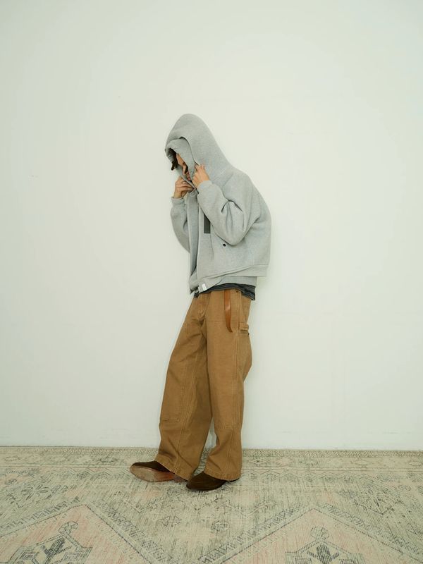 【26AW】 シーアールシー × アンスリード プルオーバー フーディー / 【CRC×UN3D.】 PULLOVER HOODIE / グレー