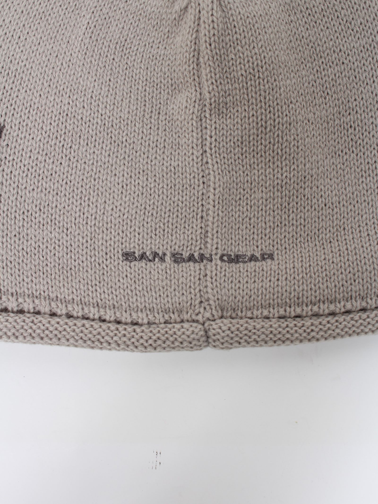 SAN SAN GEAR - 【24SS】ロゴ ビーニー / LOGO BEANIE / グレー | STORY
