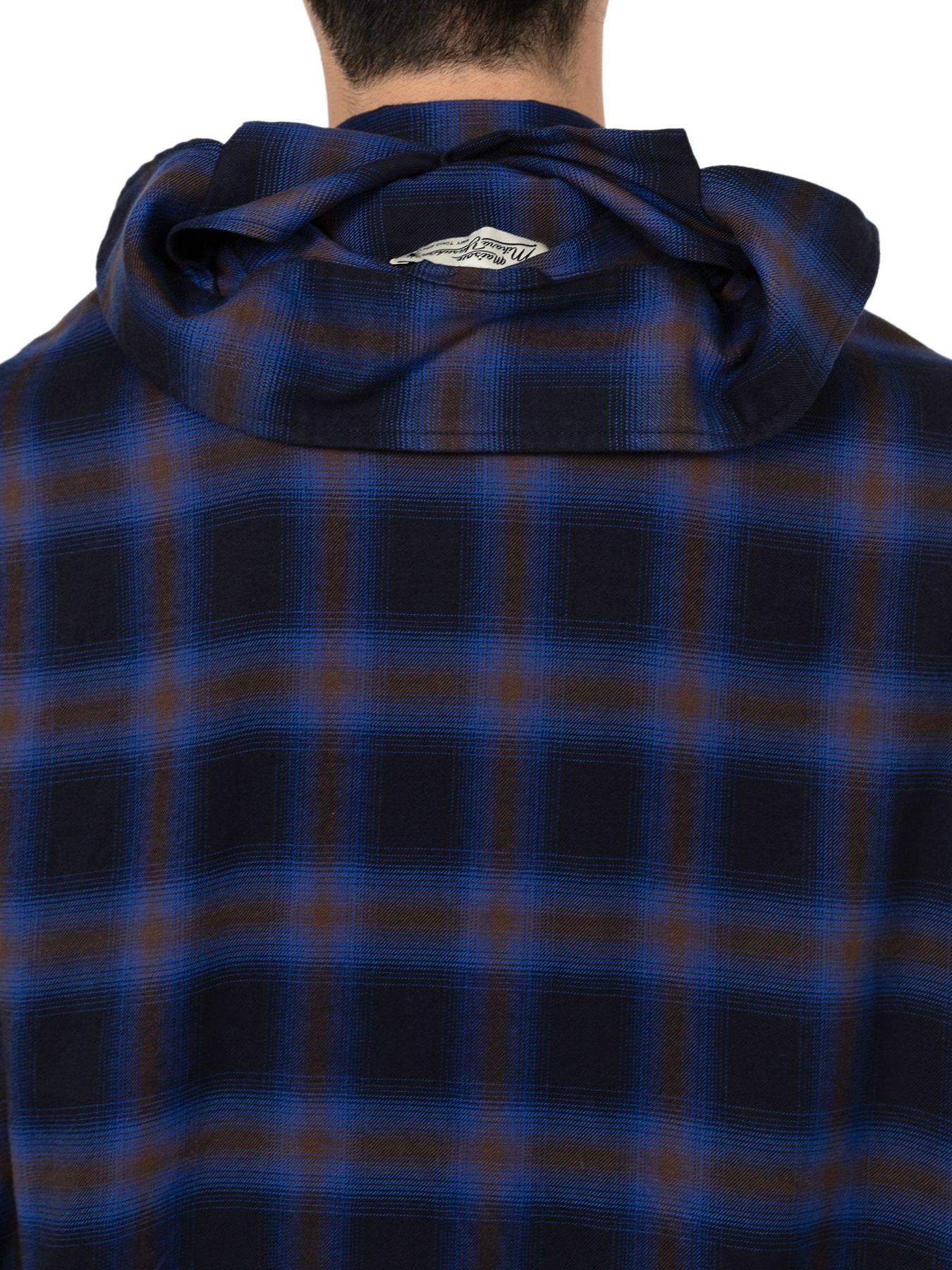 【25AW】ショール レイヤード シャツ / SHAWL LAYERED SHIRTS / ブルー