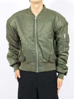 クロップド ブロード ボンバー / CROPPED BROAD BOMBER / KHAKI(カーキ)