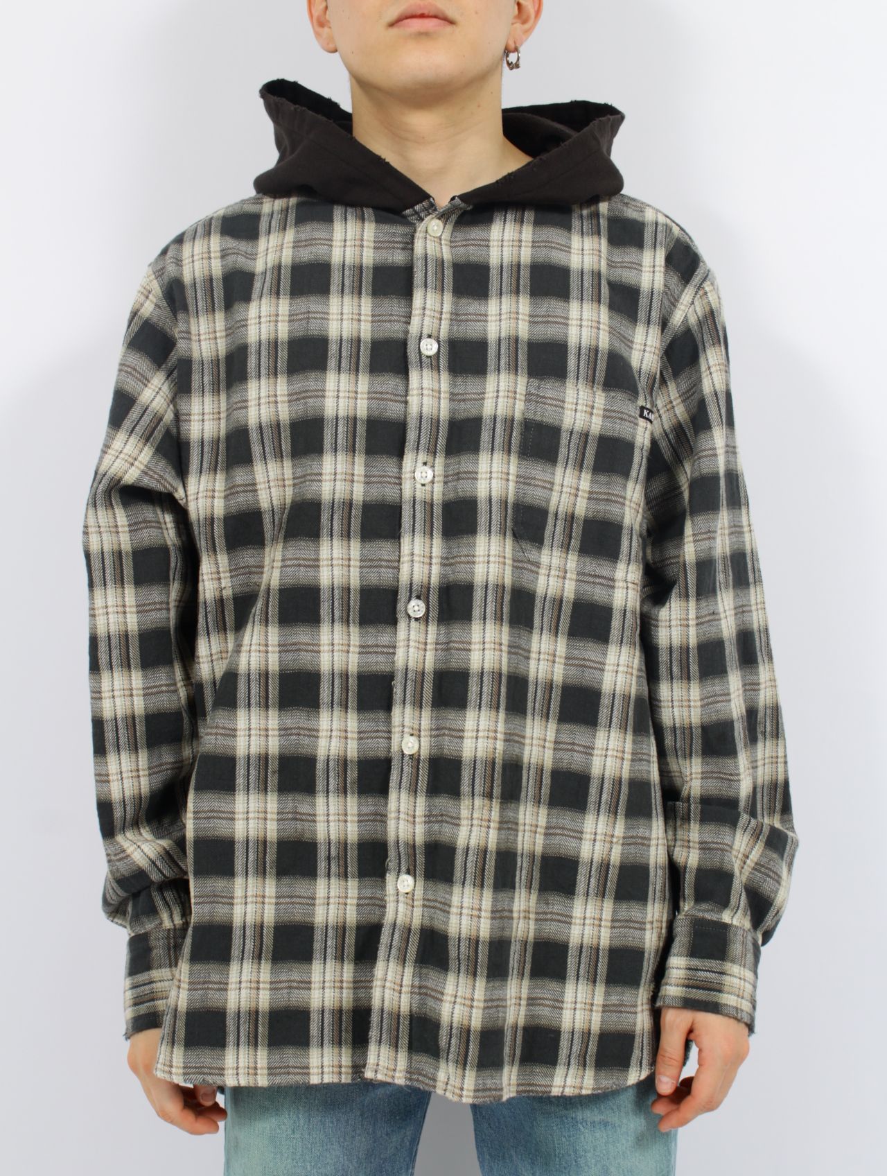 KAMIYA23aw 数回のみの着用　メッシュニット パーカー　KAMIYA Maison MIHARA YASUHIRO ONLINE STORE（メゾンミハラヤスヒロ