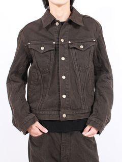 【25AW】 3D トラッカー ジャケット デニム ジャケット サード タイプ/ 3D TRUCKER JACKET / DARK BROWN(ダーク ブラウン)
