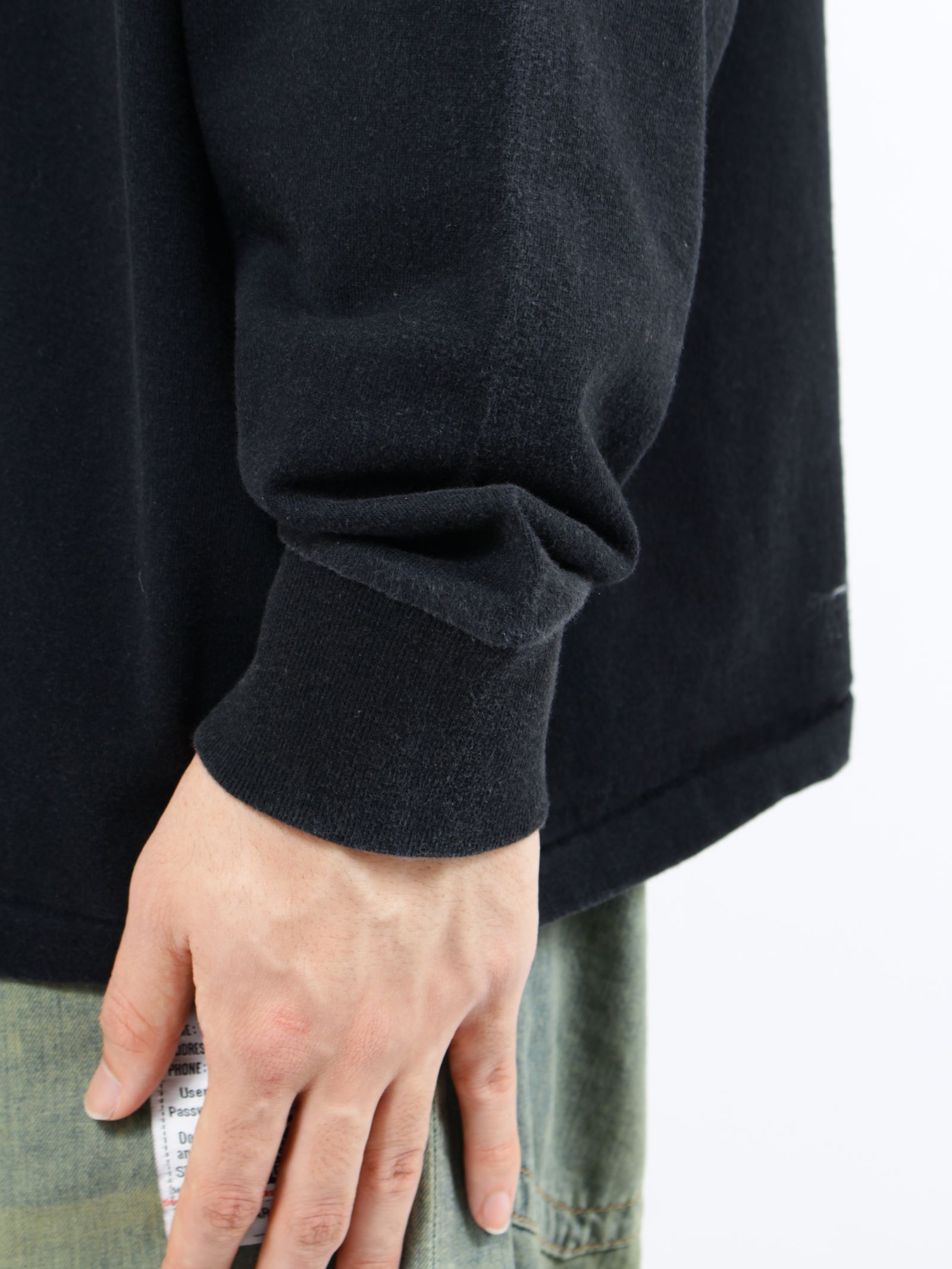 【26SS】グラフィック ロングスリーブ シャツ / GRAPHIC LONG SLEEVE / ブラック