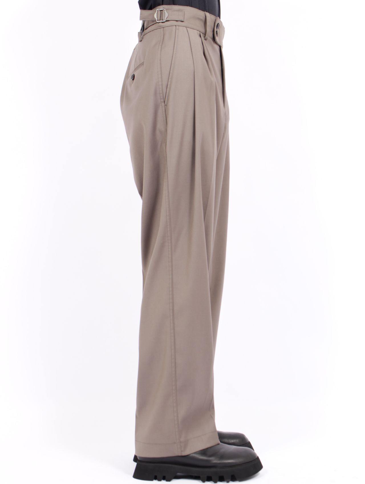 【25AW】サンティアゴ スラックス / SANTIAGO SLACKS / ミンク