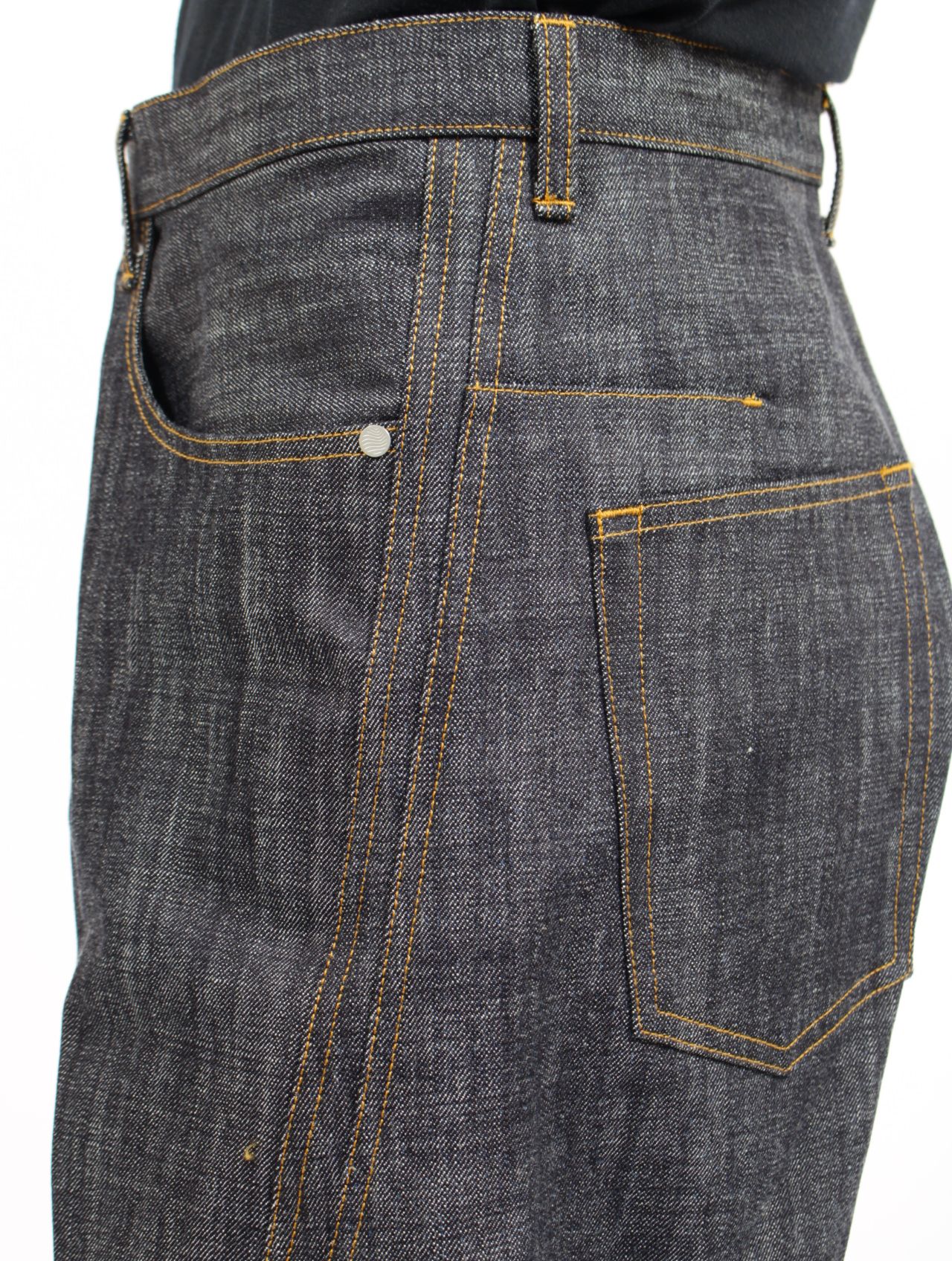 NVRFRGT - 【26SS】 3D ツイステッド ワイド レッグ ジーンズ / 3D