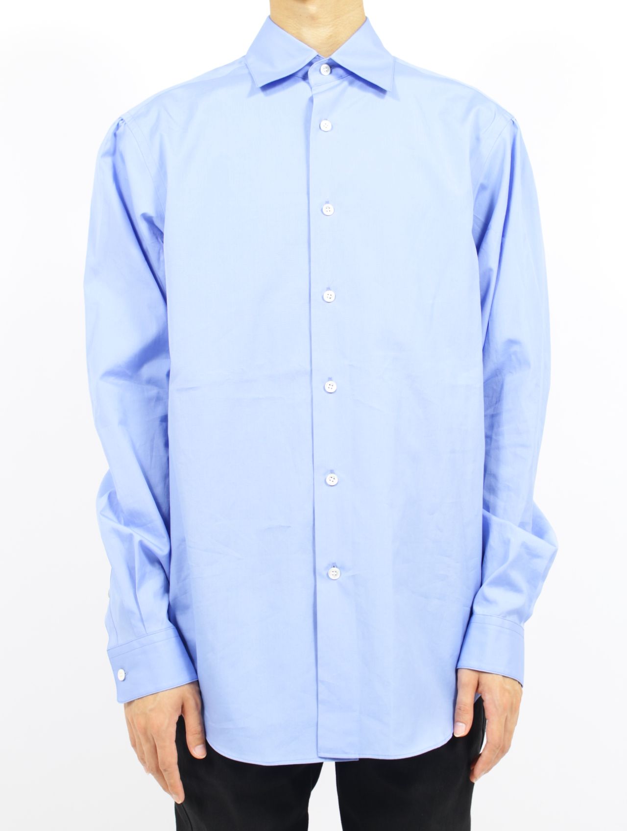 【25AW】マニカ カミーチャ ドレス シャツ 長袖 / MANICA CAMICIA DRESS SHIRT / サックス