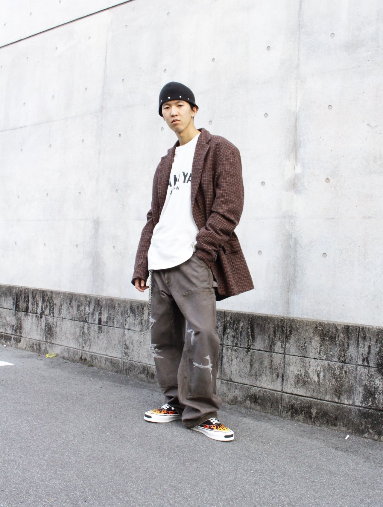 【25AW】シェニール ツイード ジャケット / CHENILLE TWEED JACKET / ブラウン