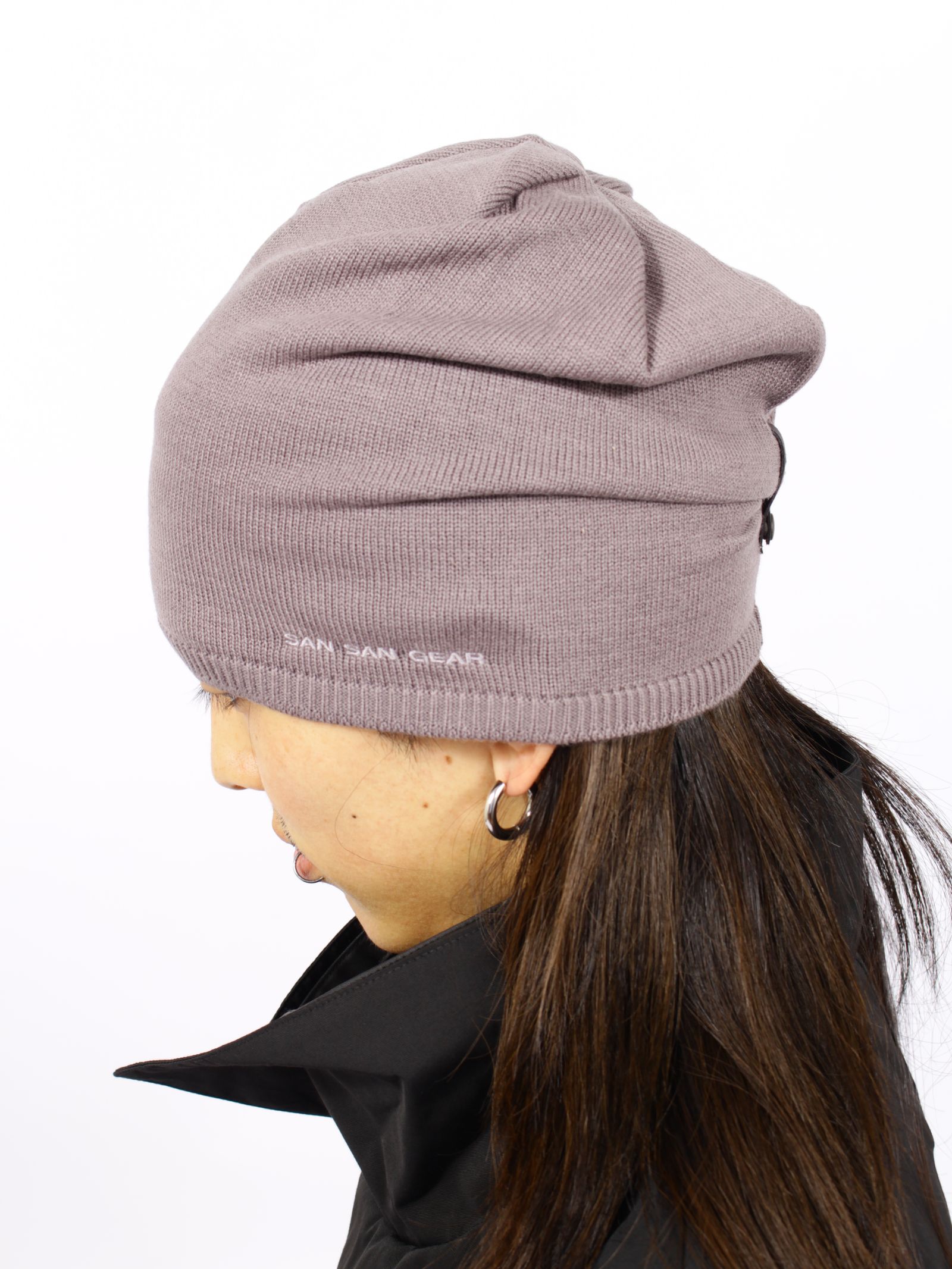 【26AW】ライトウール ビーニー ニット帽 / LIGHT WOOL BEANIE / バーガンディ
