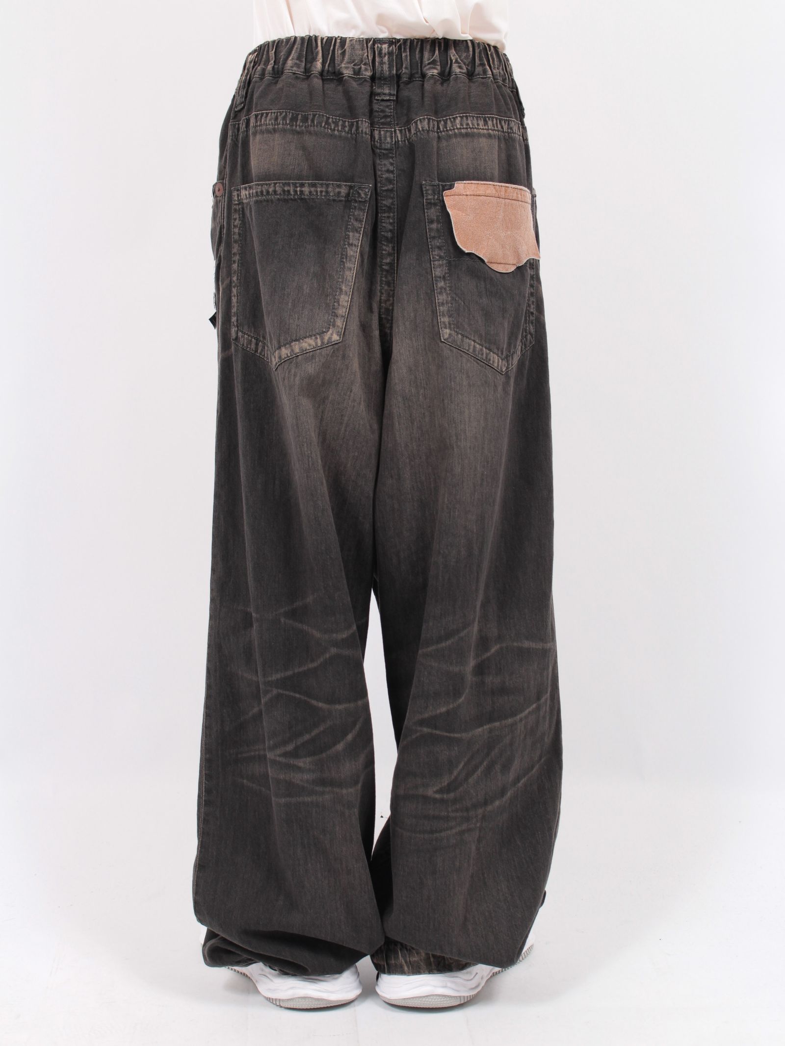 【24AW】ライト ワイド ジーンズ デニム / LIGHT WIDE JEANS / ブラック