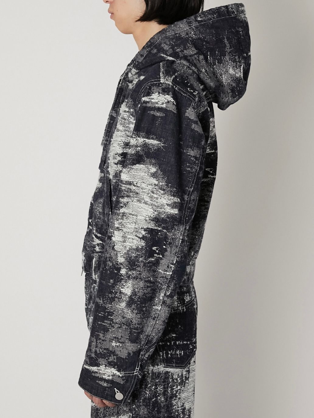 【26SS】デニム ジップアップ フーディー  / DENIM HOODIE / ワンウォッシュ