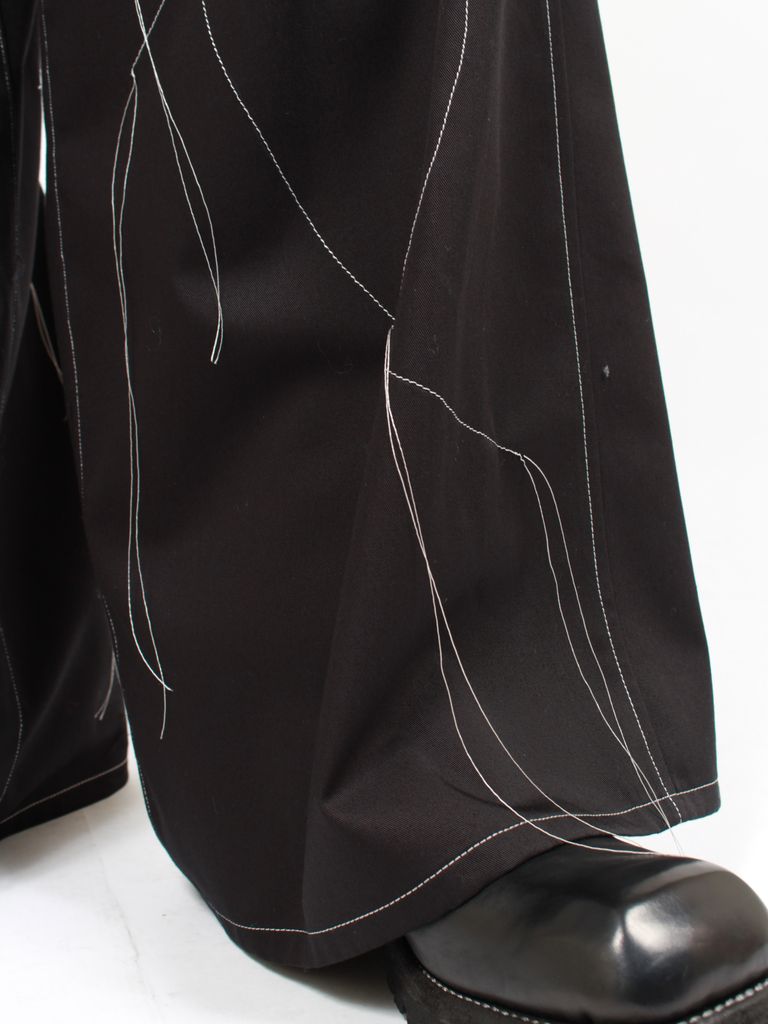 sulvam - 【24SS】ステッチデザイン ワイドパンツ / STITCH WIDE PANTS 