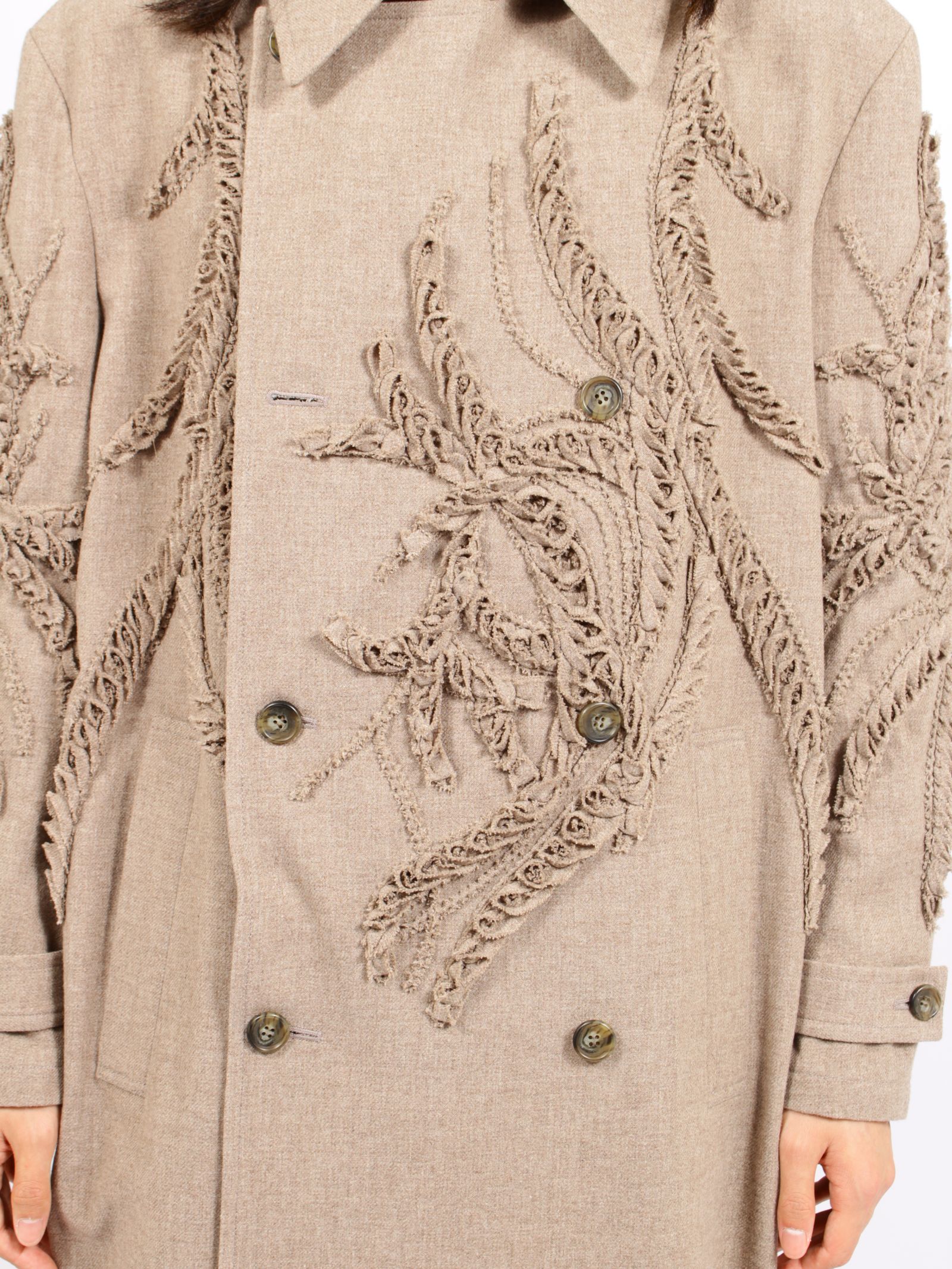 【26AW】ロング ウール コート / LONG WOOL COAT / ベージュ