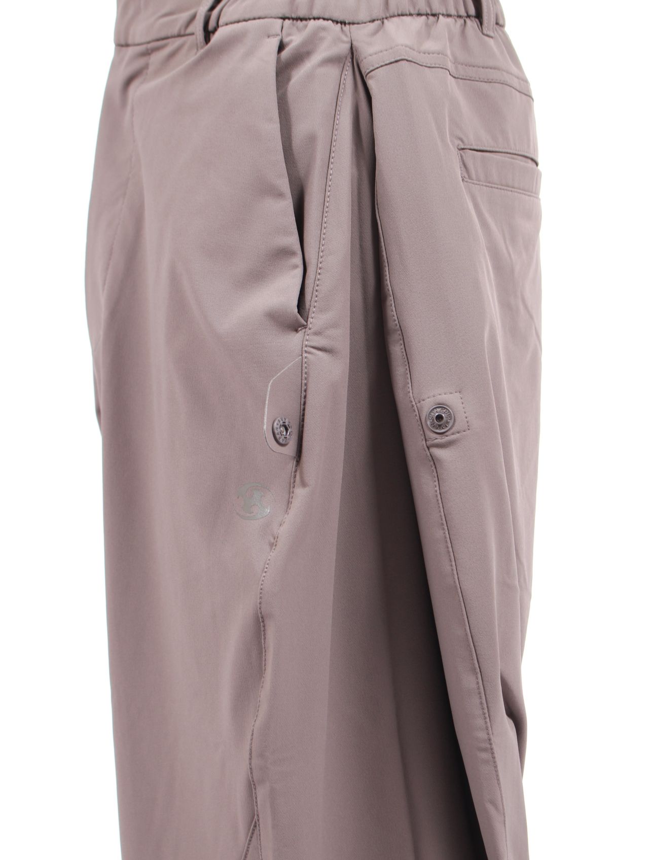 【25AW】サイド スナップ パンツ / SIDE SNAP PANTS / アッシュブラウン
