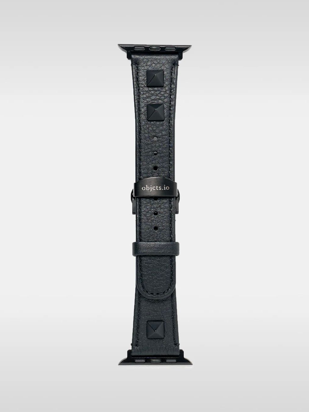 レザー ハイブリッド バンド for Apple Watch / Apple Watch BAND STUDS / ブラック