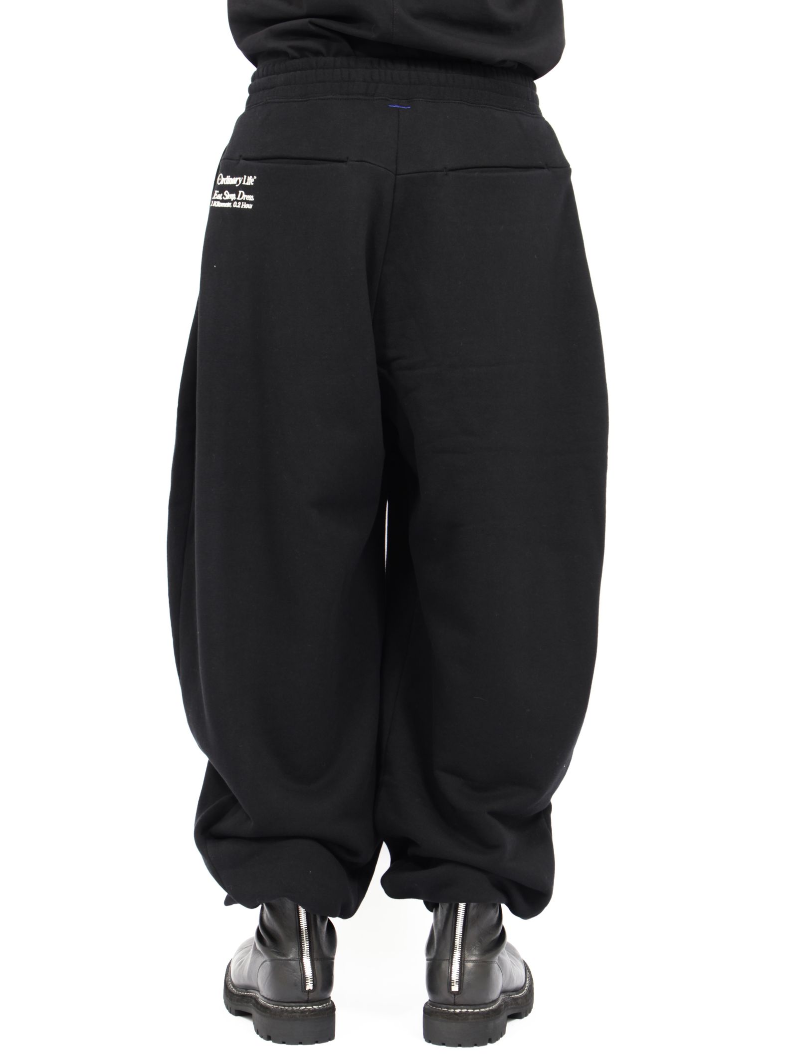 【26AW】オーディナリー ホーム フット ソルジャー パンツ / ORDINARY HOME FOOT SOLDIER(ISSUE#9) / ブラック