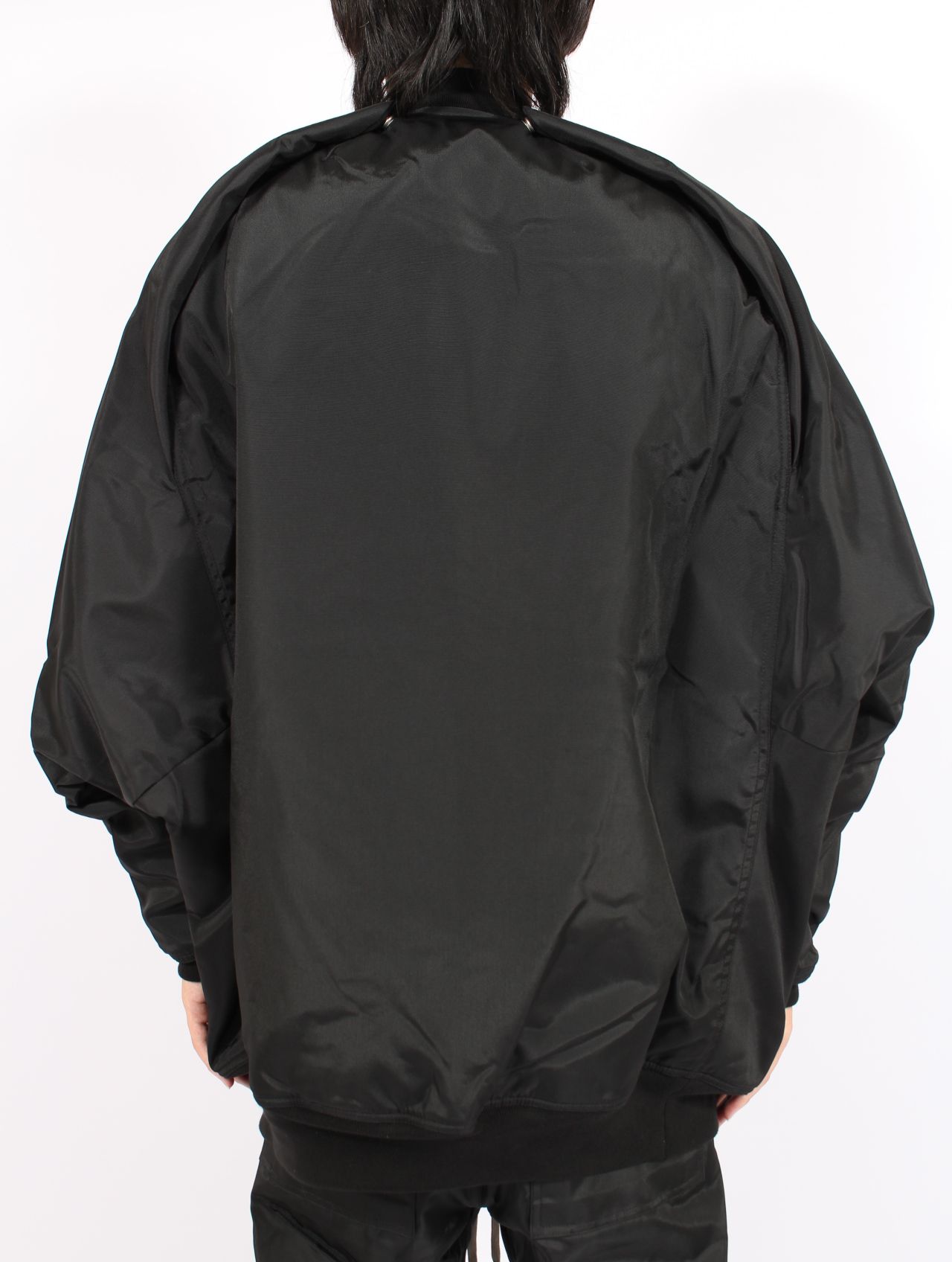 【25AW】 コンバーチブル ジャンボ ピーター フライト ナイロン ボンバー ジャケット / CONVERTIBLE JUMBO PETER FLIGHT / ブラック