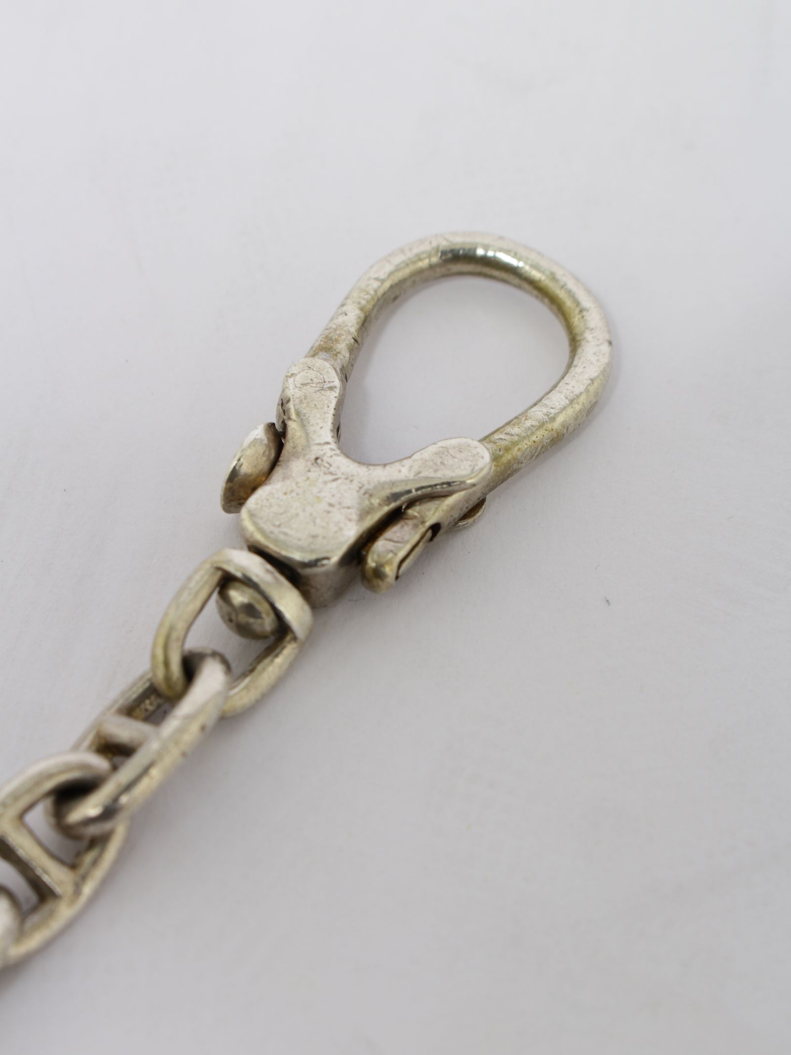 【HERMES VINTAGE】 90'S キーリング シルバー925 / KEY RING / シルバー