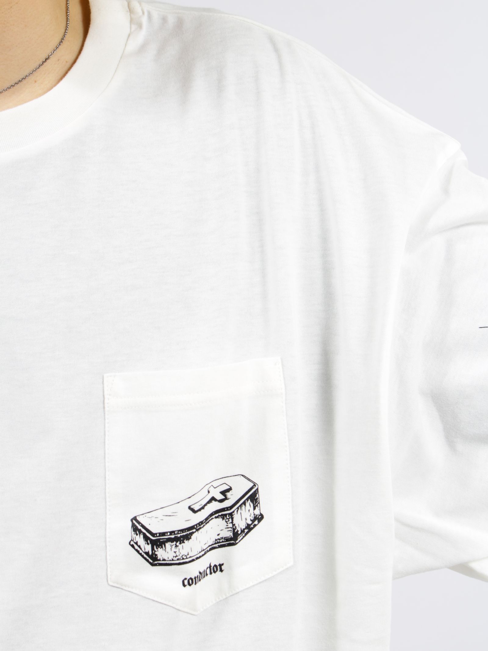 【26SS】スパイダー ウェブ ロングスリーブ Tシャツ / SPYDER WEB LONG SLEEVE T-SHIRT / ホワイト