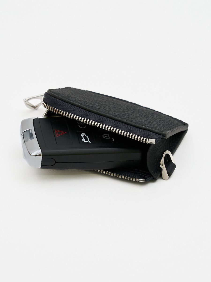 定番レザー クリスティ ミニ コイン ケース 小銭入れ / CRISTY MINI COIN CASE DIPLO FJORD / ブラック