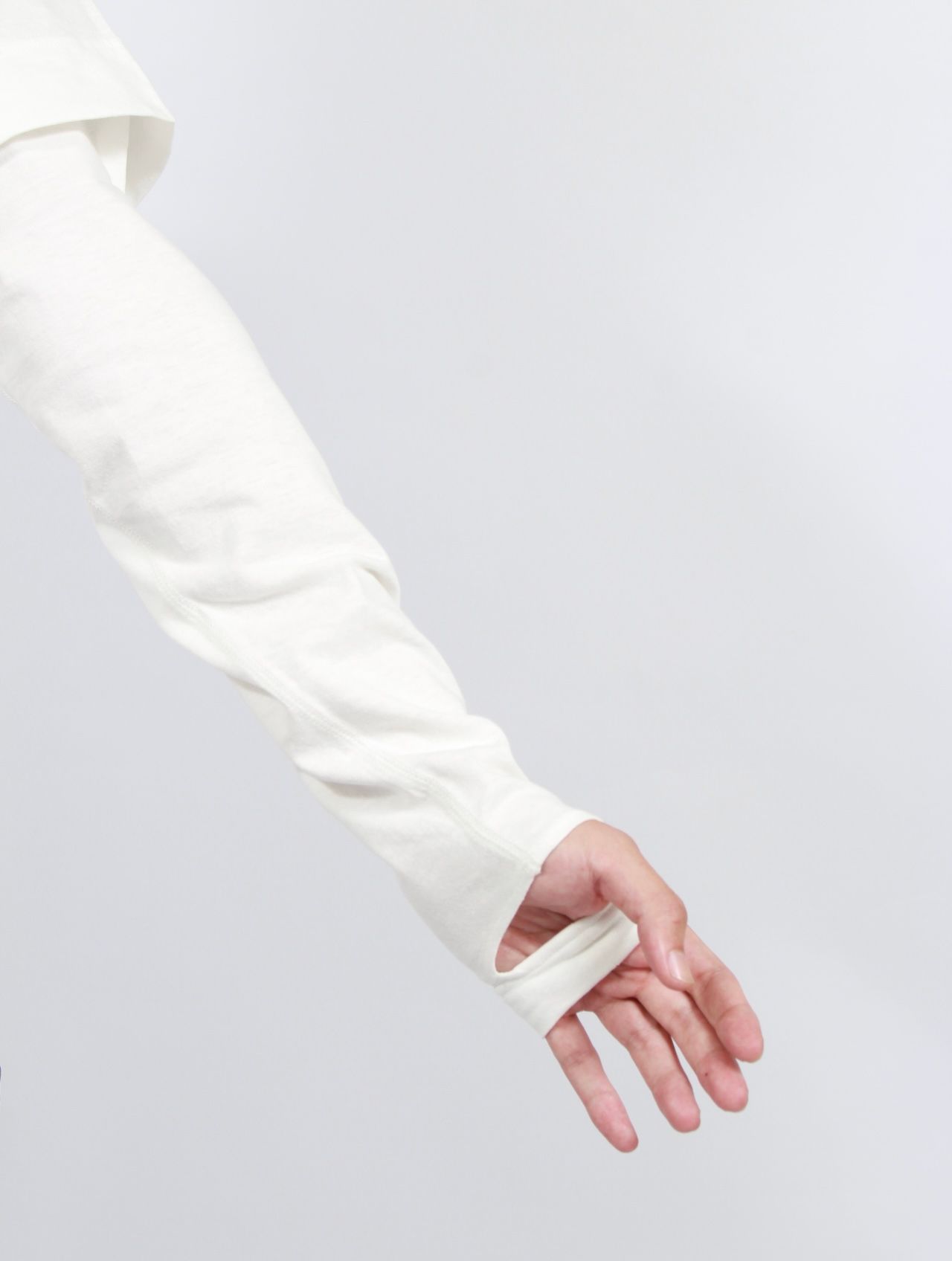 【25AW】25 ロングスリーブ Tシャツ / 25 LS TEE (×Jinjinneedle) / ホワイト